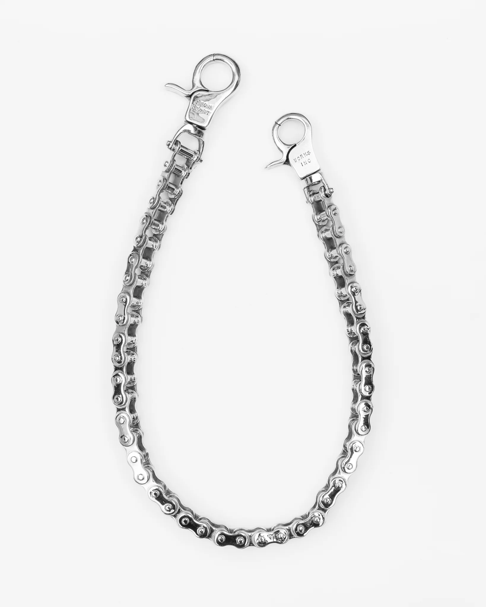 "Motorcycle Chain" Wallet Chain - Sterling Silver