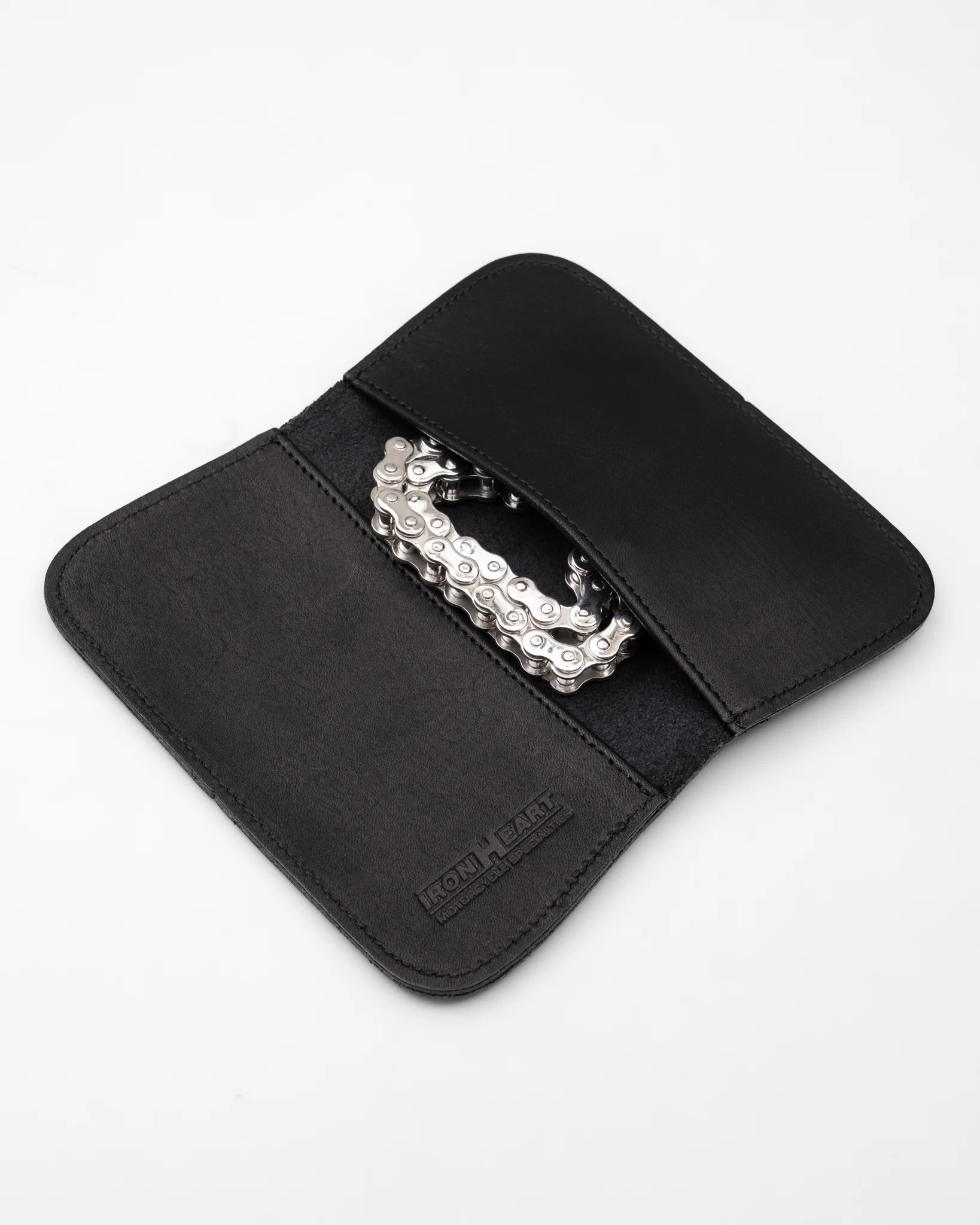 "Motorcycle Chain" Wallet Chain - Sterling Silver
