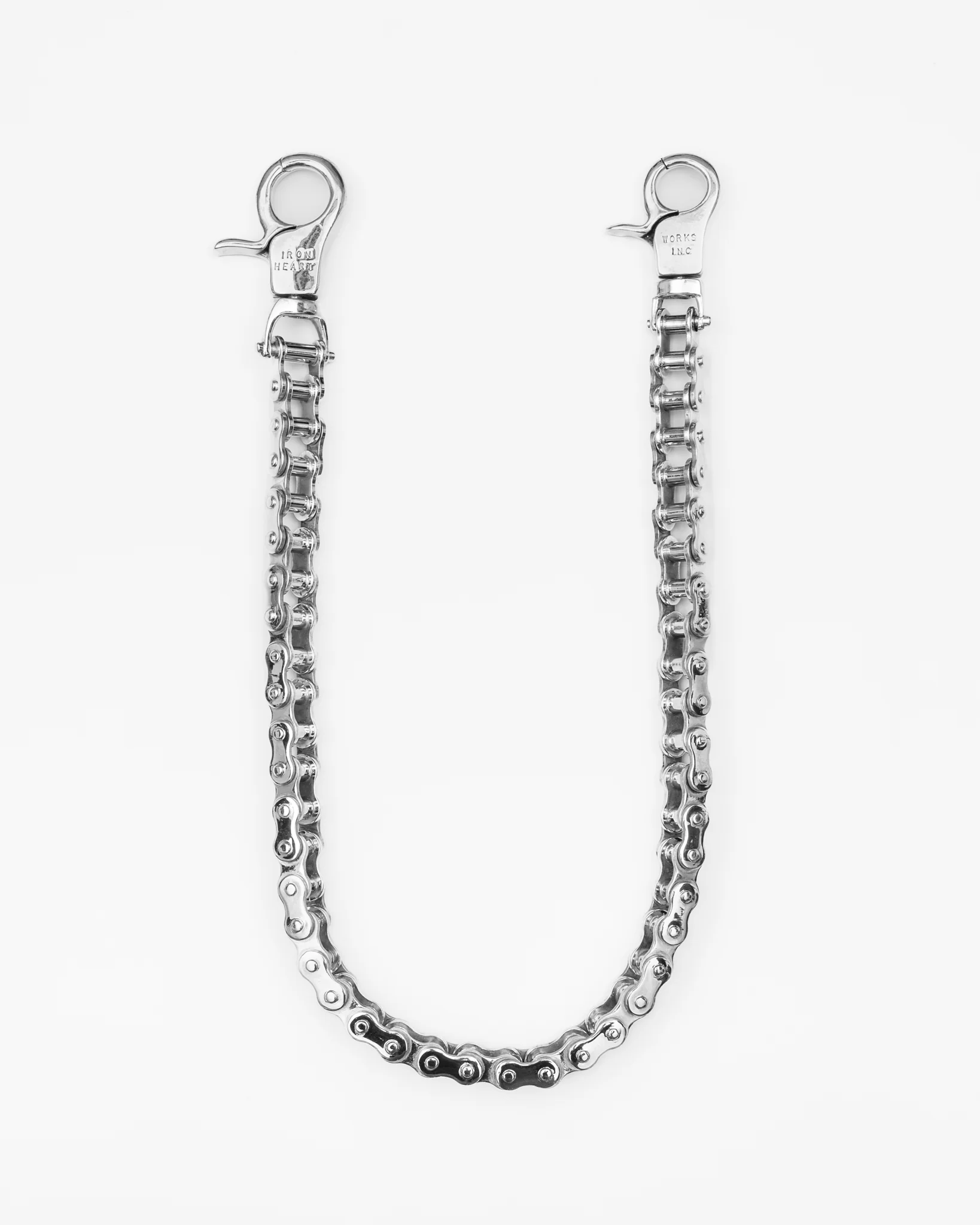 "Motorcycle Chain" Wallet Chain - Sterling Silver