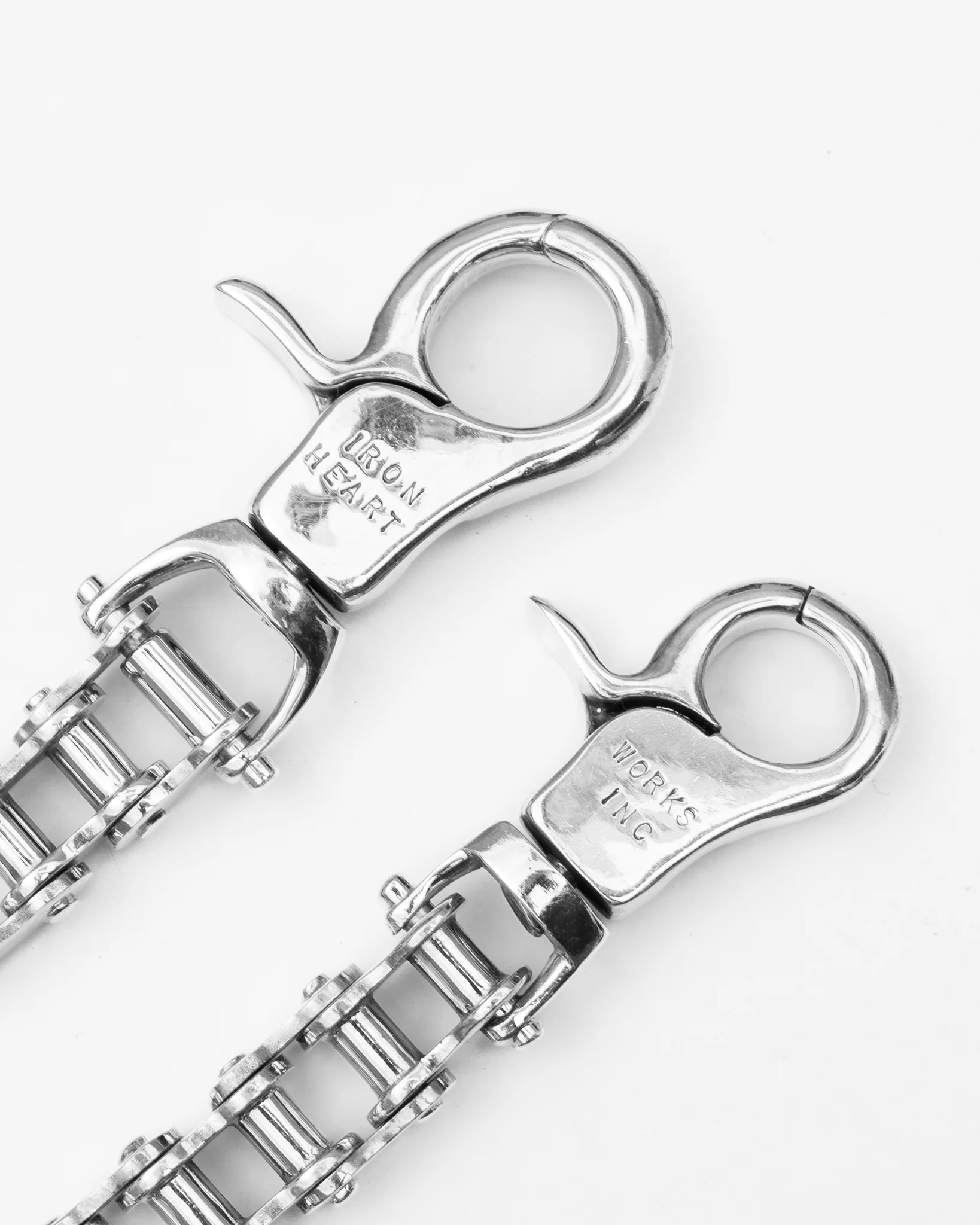 "Motorcycle Chain" Wallet Chain - Sterling Silver