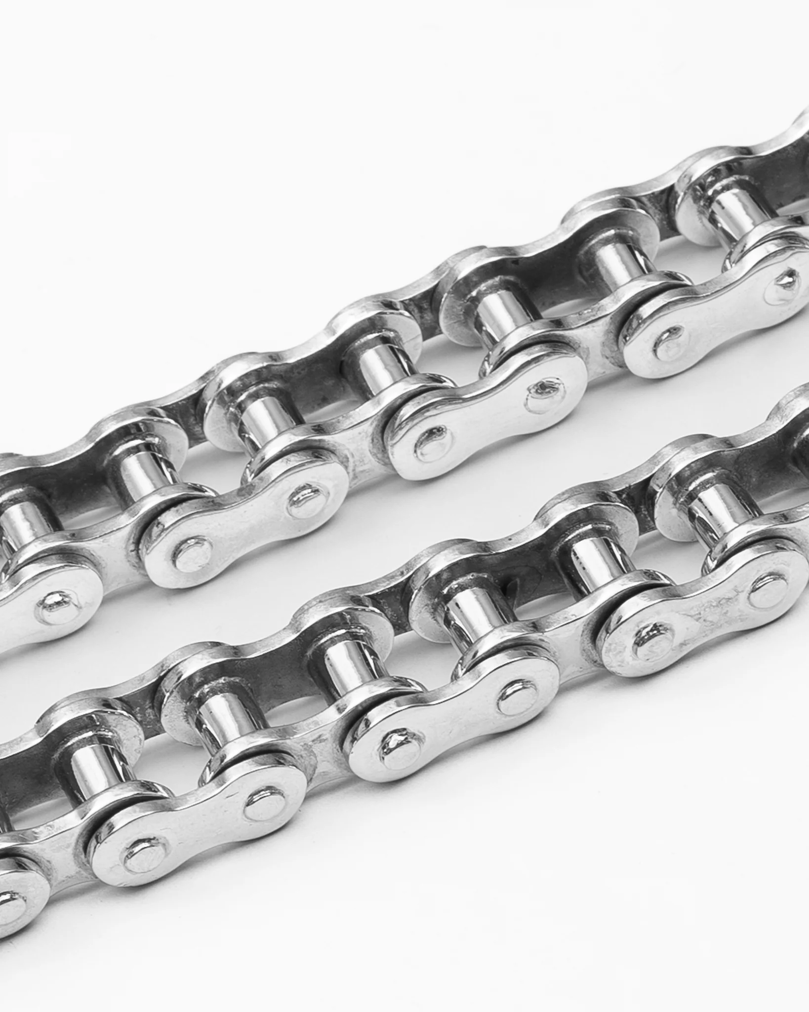 "Motorcycle Chain" Wallet Chain - Sterling Silver