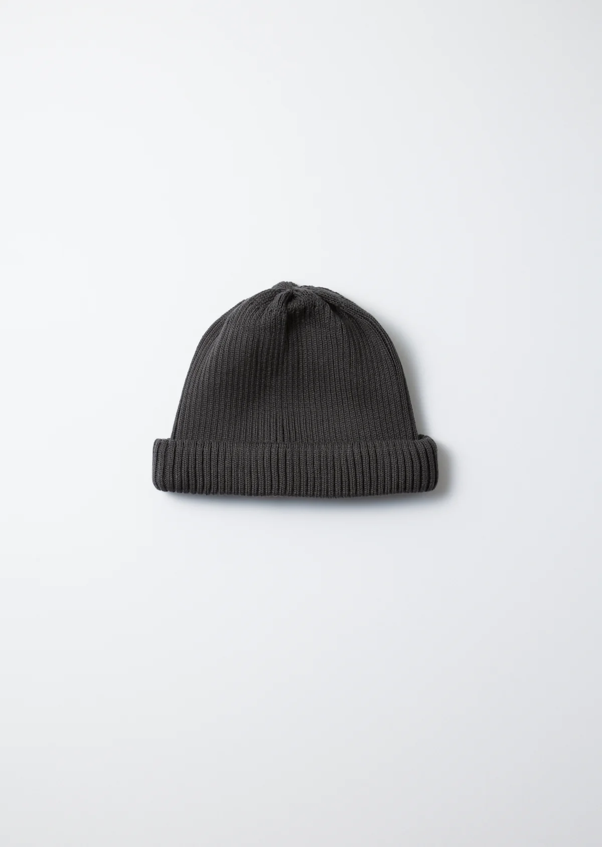 ROTOTO - Cotton Roll Up Hat - Dark Grey