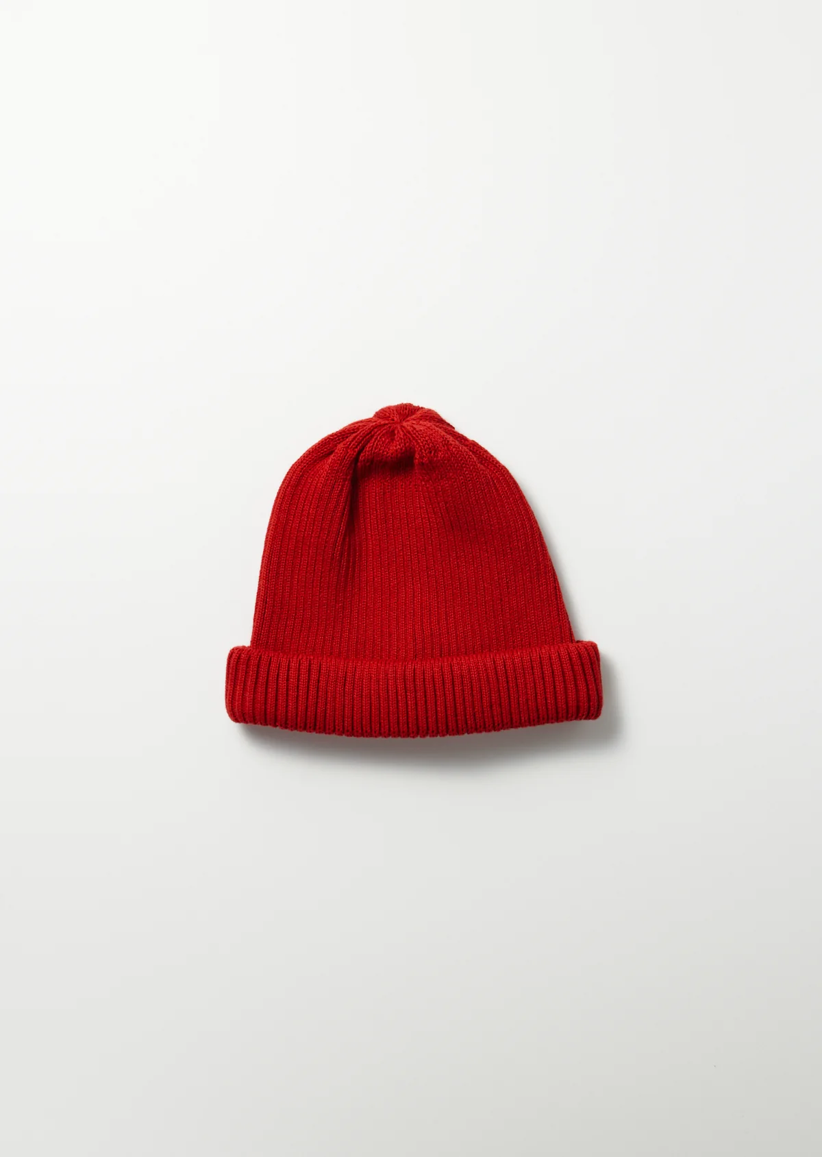 ROTOTO - Cotton Roll Up Hat - Dark Red