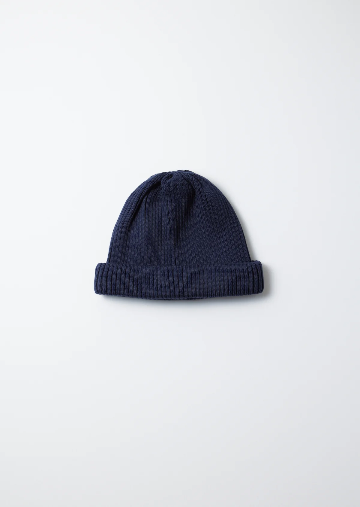ROTOTO - Cotton Roll Up Hat - Navy Blue