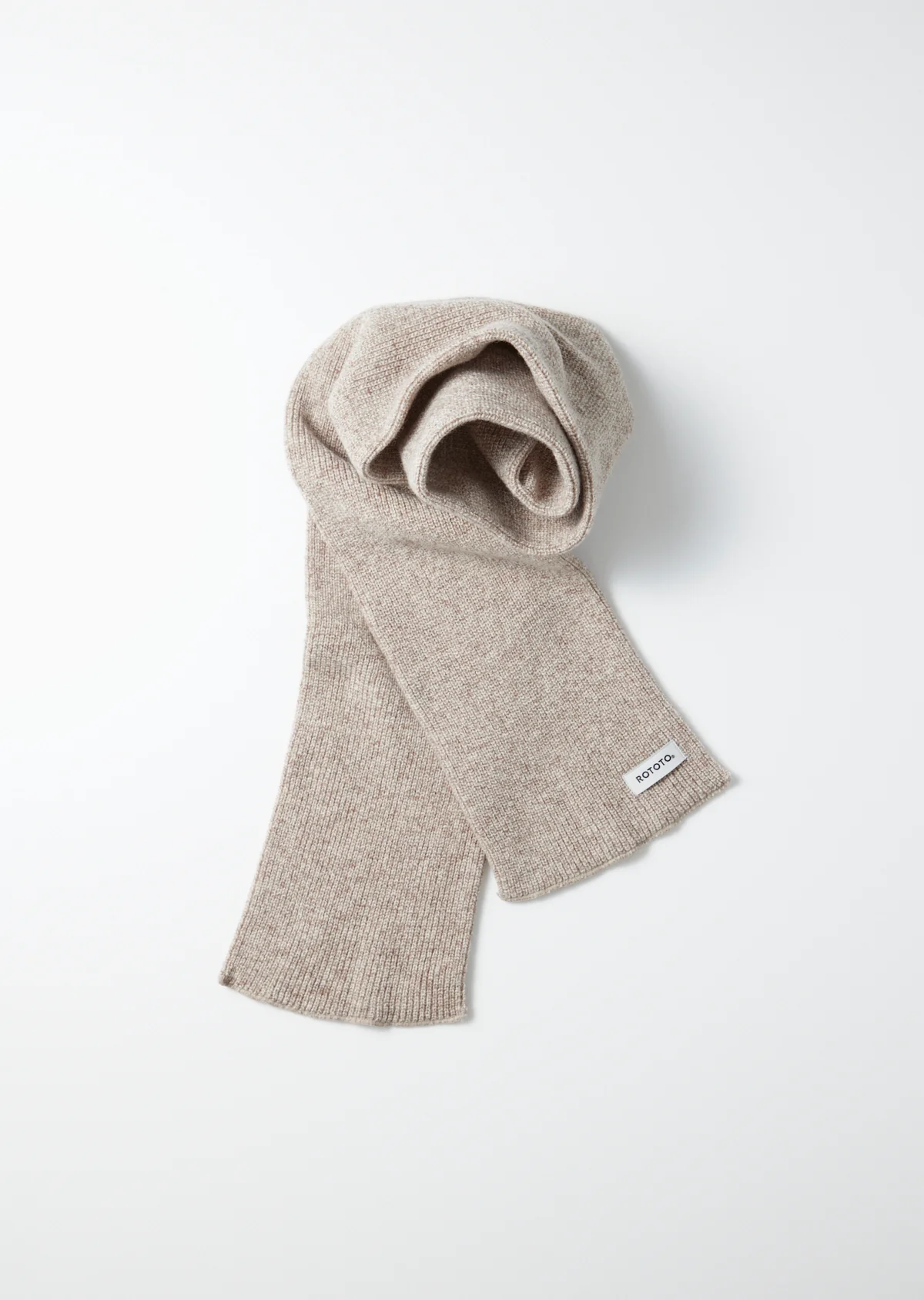1102-rototo-merino-lambswool-scarf-brown-1.webp ROTOTO - Merino Lambswool Scarf - Brown