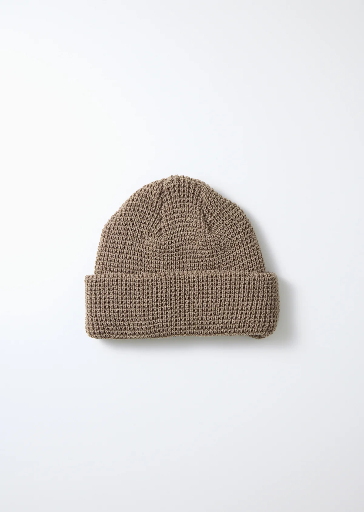 1135-rototo-cotton-waffle-knit-watch-cap-grey-1.webp ROTOTO - Cotton Waffle Knit Watch Cap - Grey