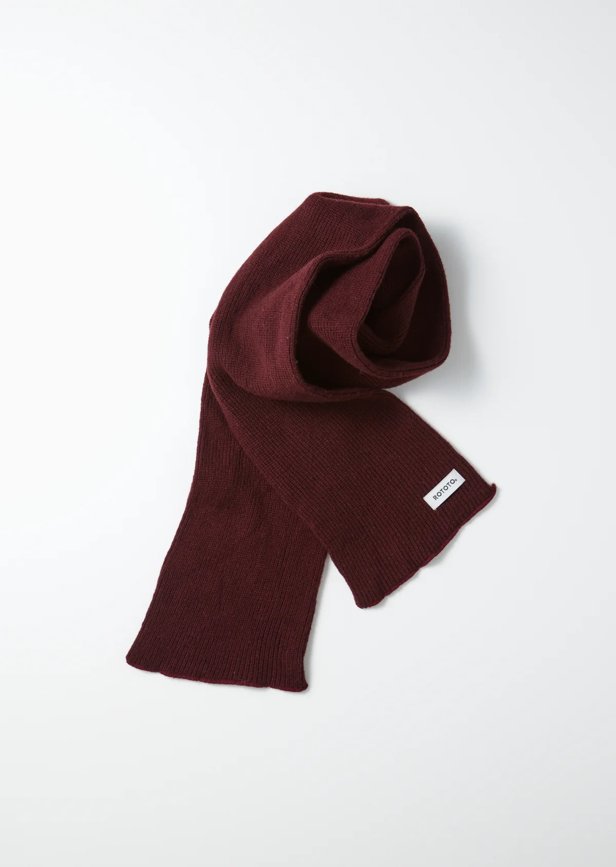 1154-rototo-merino-lambswool-scarf-dark-bordeaux-1.webp ROTOTO - Merino Lambswool Scarf - Dark Bordeaux