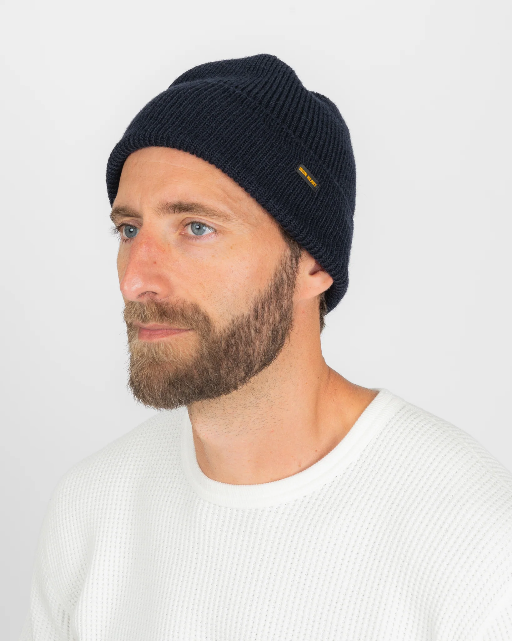 1165-100-wool-ribbed-beanie-navy-2.webp 100% Wool Ribbed Beanie - Navy