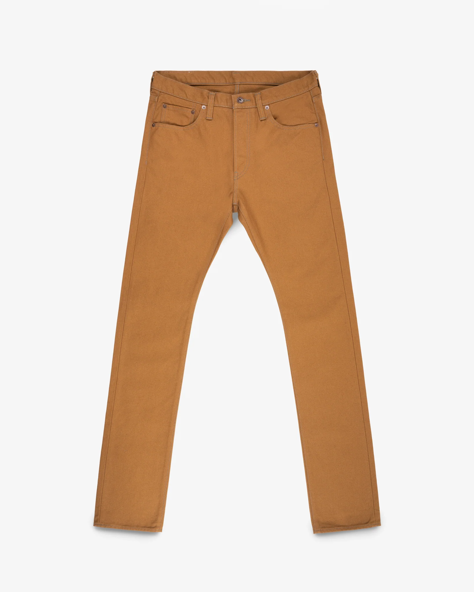17oz Duck Slim Cut Jeans - Brown