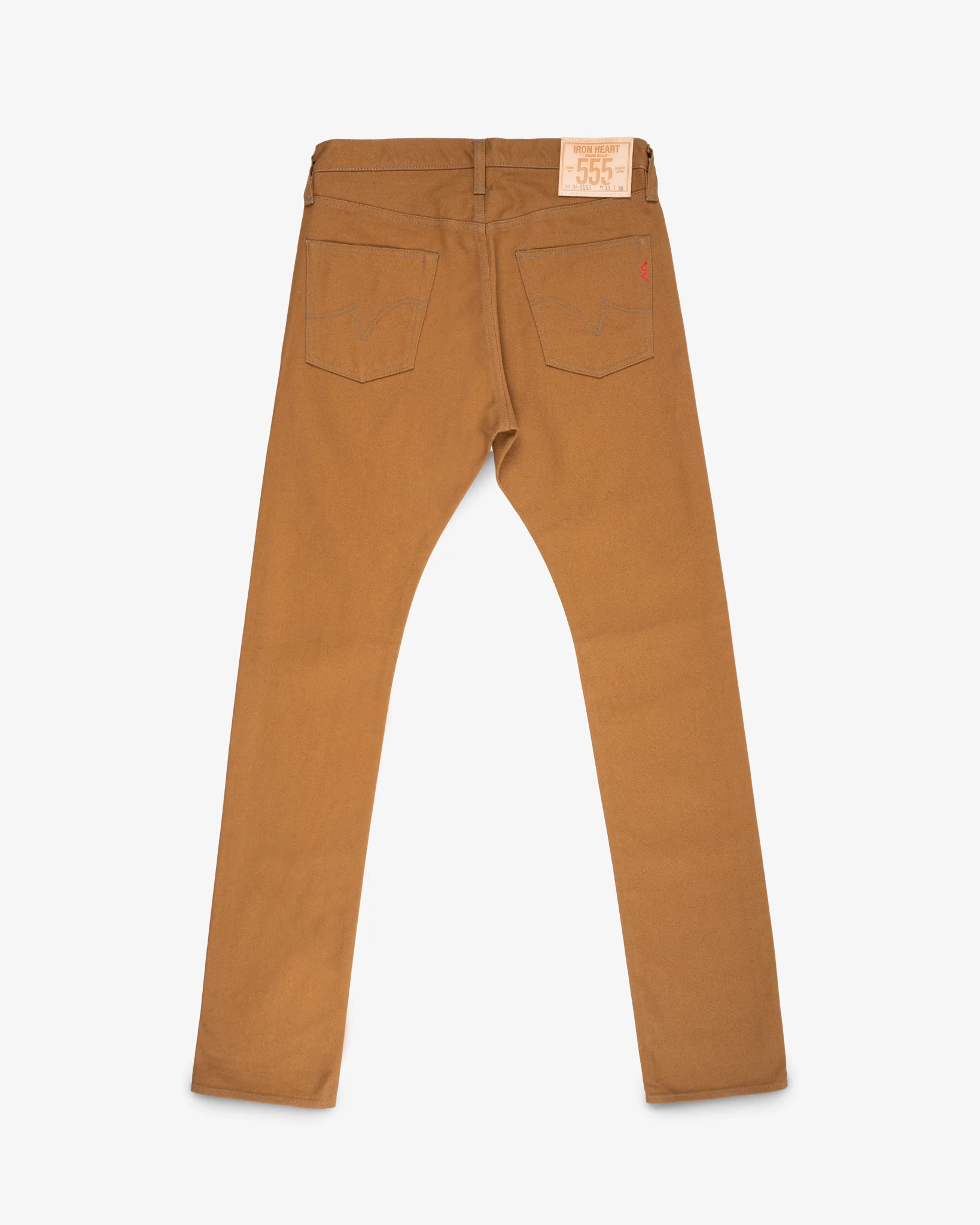 17oz Duck Slim Cut Jeans - Brown