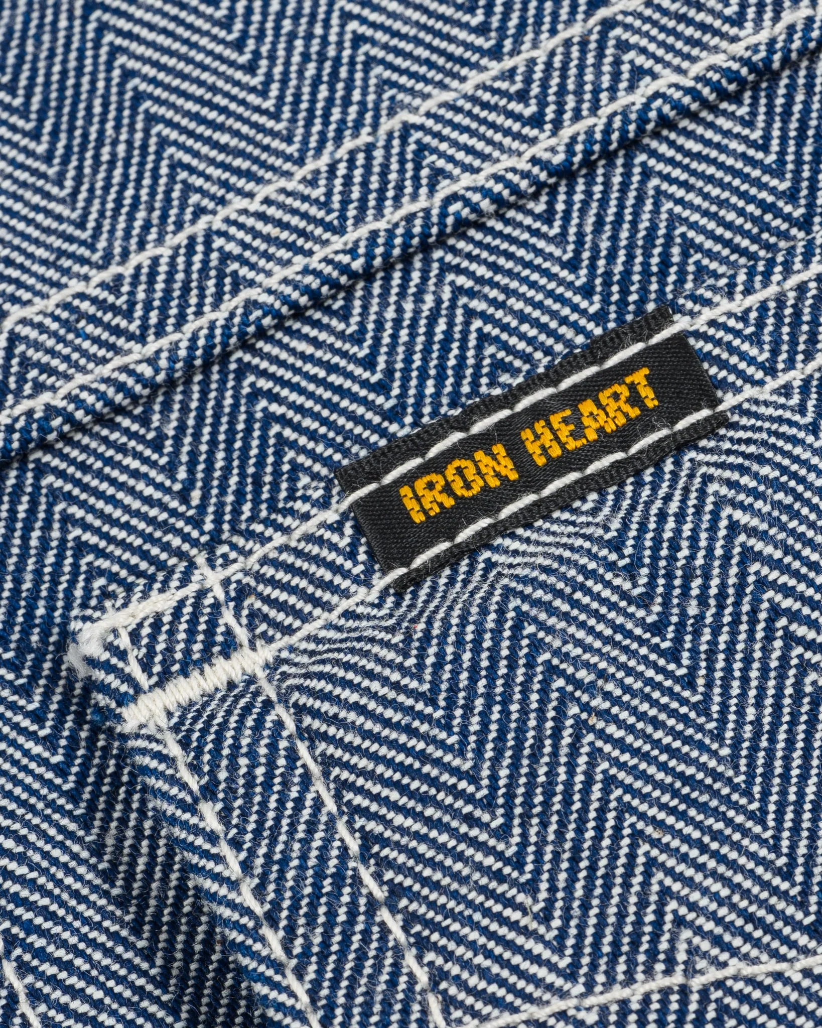10.5oz Herringbone Work Jacket - Indigo
