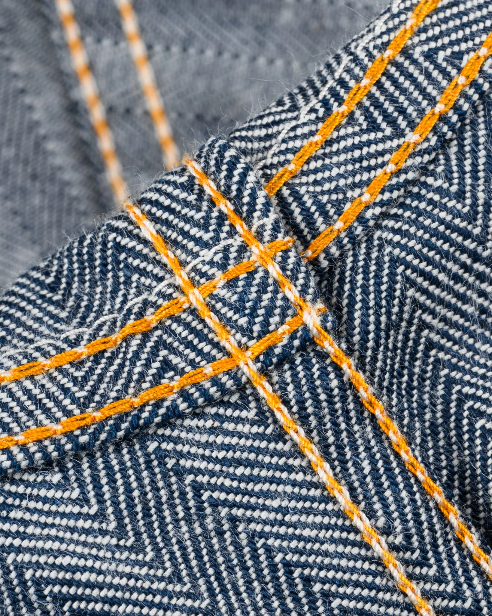 10.5oz Herringbone Work Jacket - Indigo