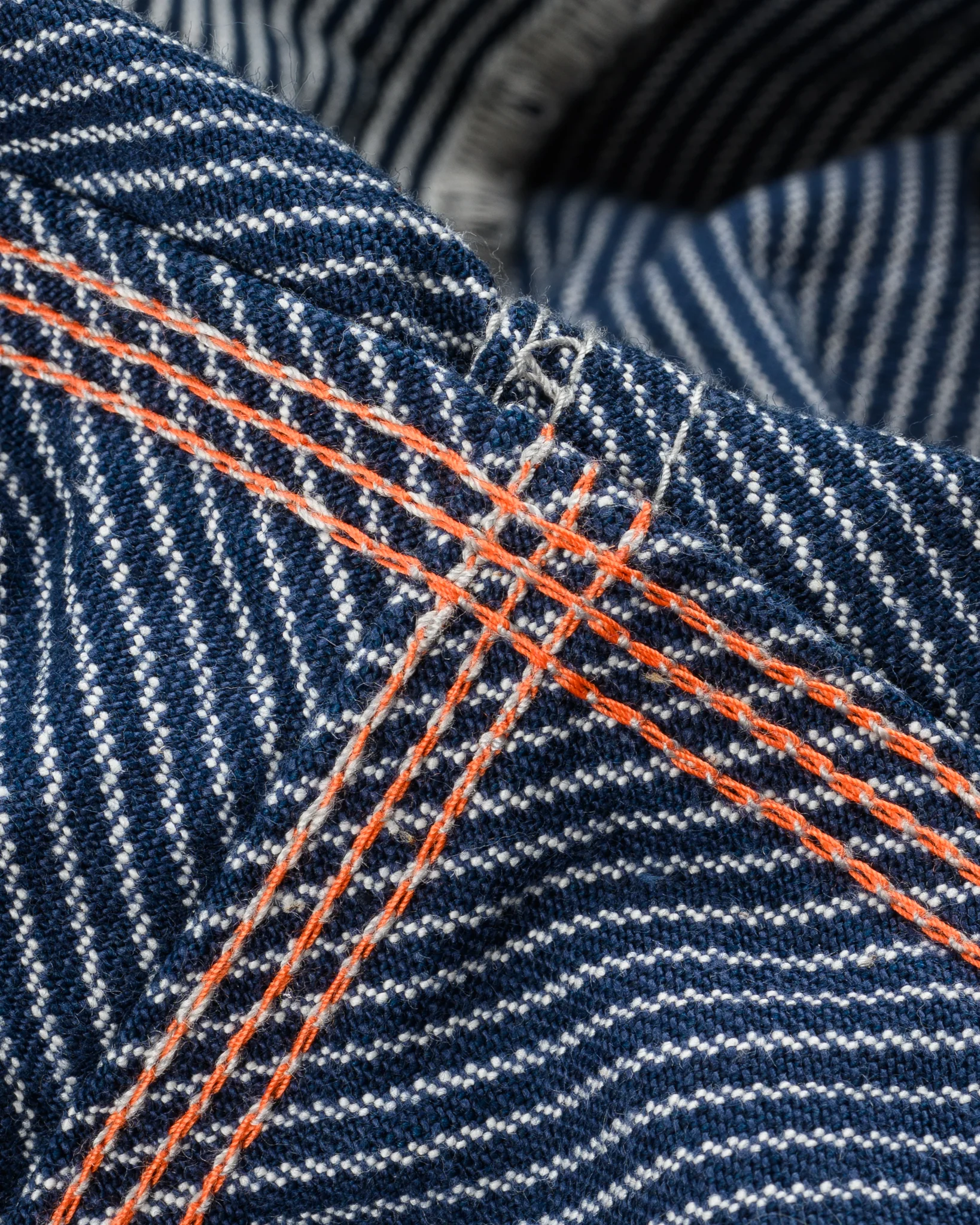 3059-10.5oz-narrow-stripe-hickory-cargo-pants-indigo-14.webp 10.5oz Narrow Stripe Hickory Cargo Pants - Indigo