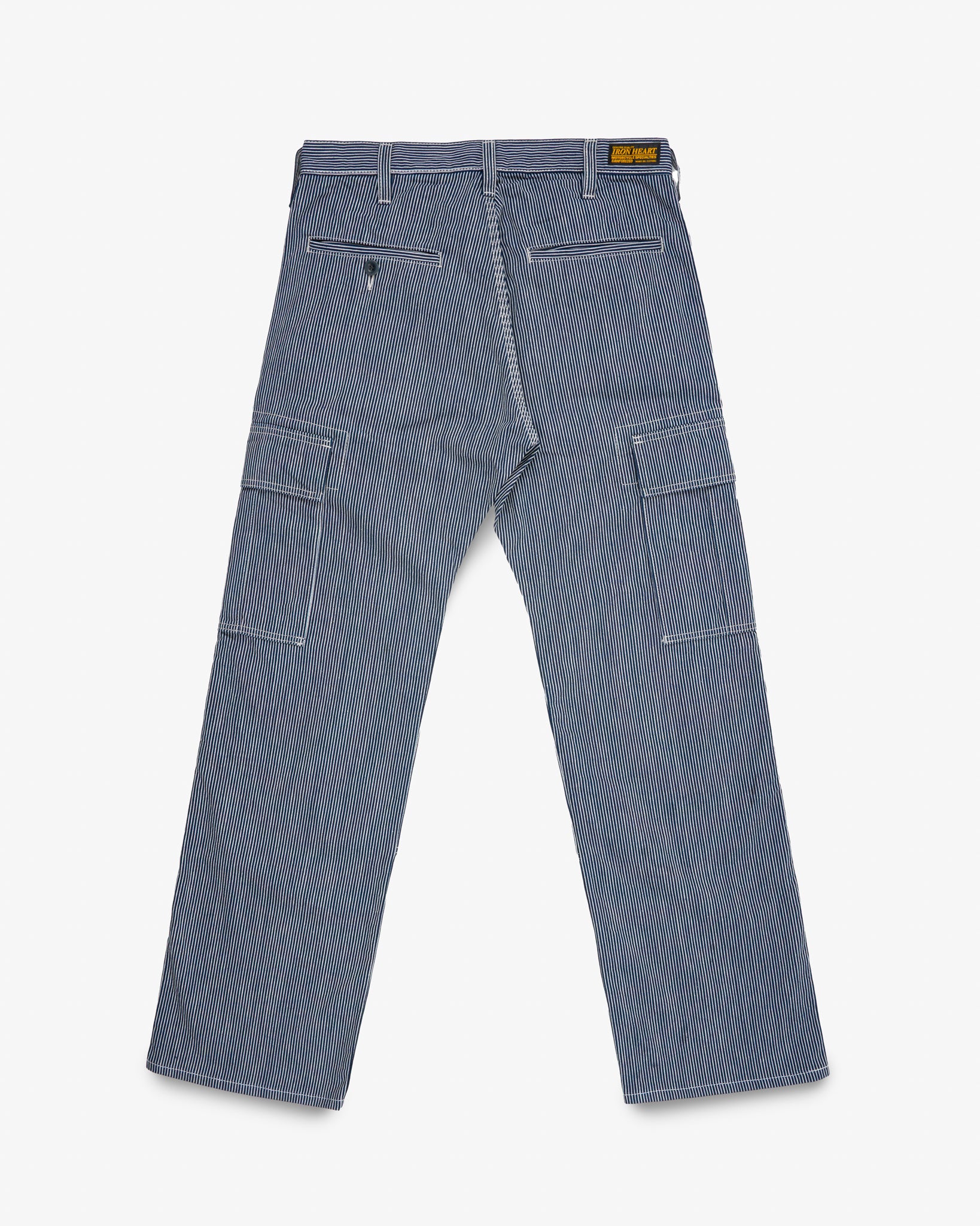 3059-10.5oz-narrow-stripe-hickory-cargo-pants-indigo-5.jpg 10.5oz Narrow Stripe Hickory Cargo Pants - Indigo