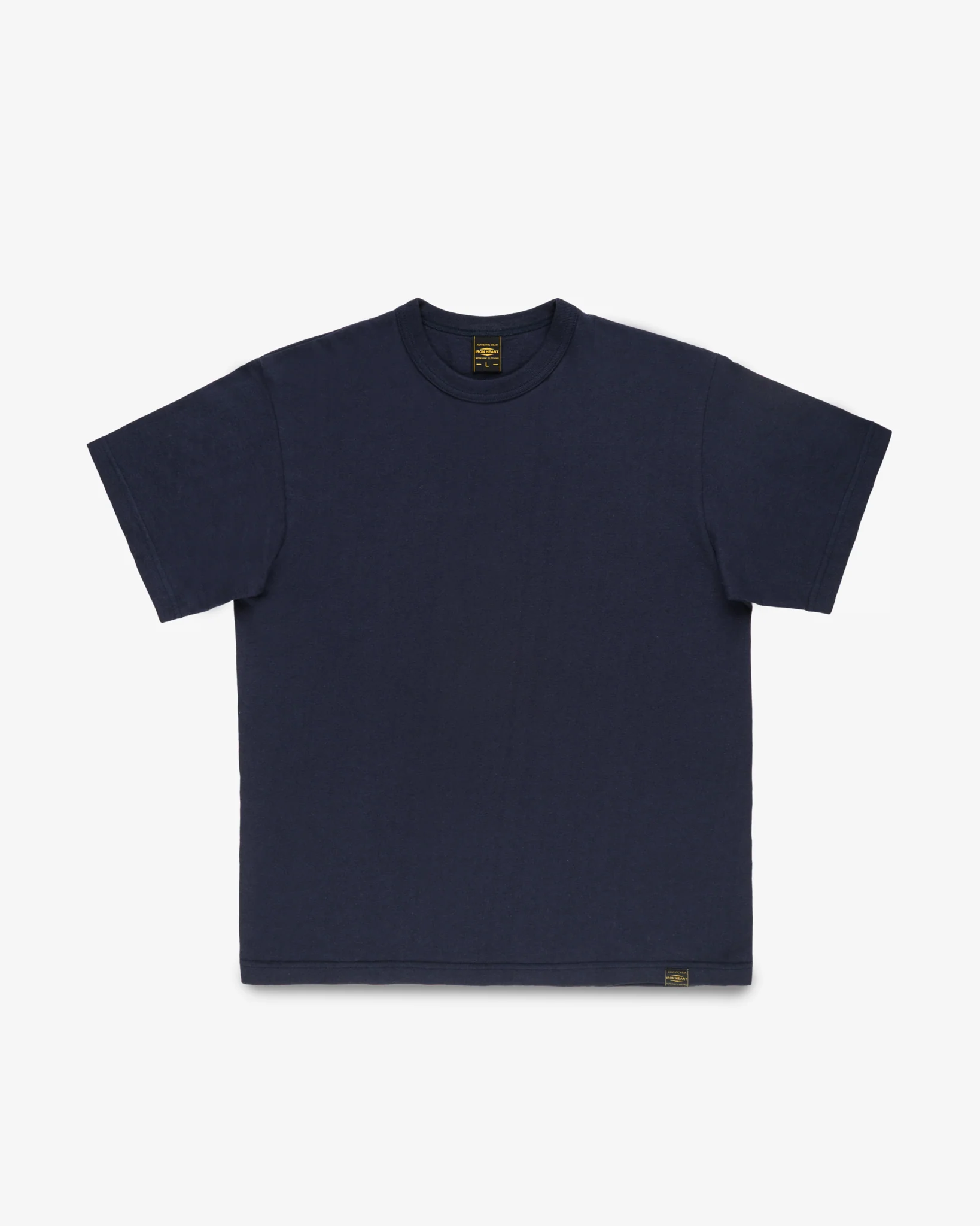 319-6.5oz-loopwheel-crew-neck-t-shirt-navy-1.webp 6.5oz Loopwheel Crew Neck T-Shirt - Navy