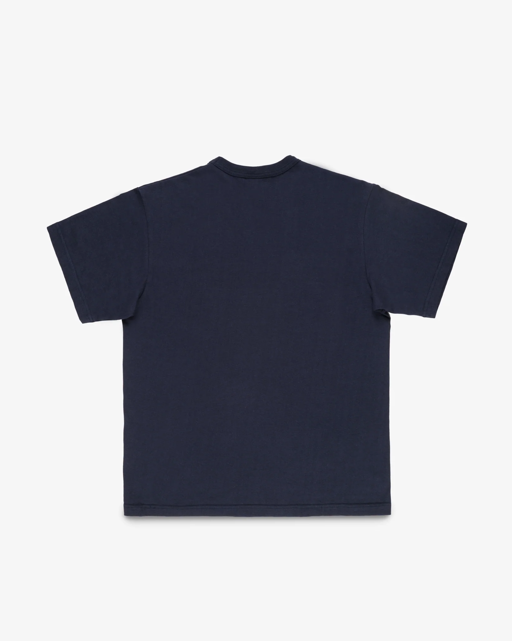 319-6.5oz-loopwheel-crew-neck-t-shirt-navy-5.webp 6.5oz Loopwheel Crew Neck T-Shirt - Navy