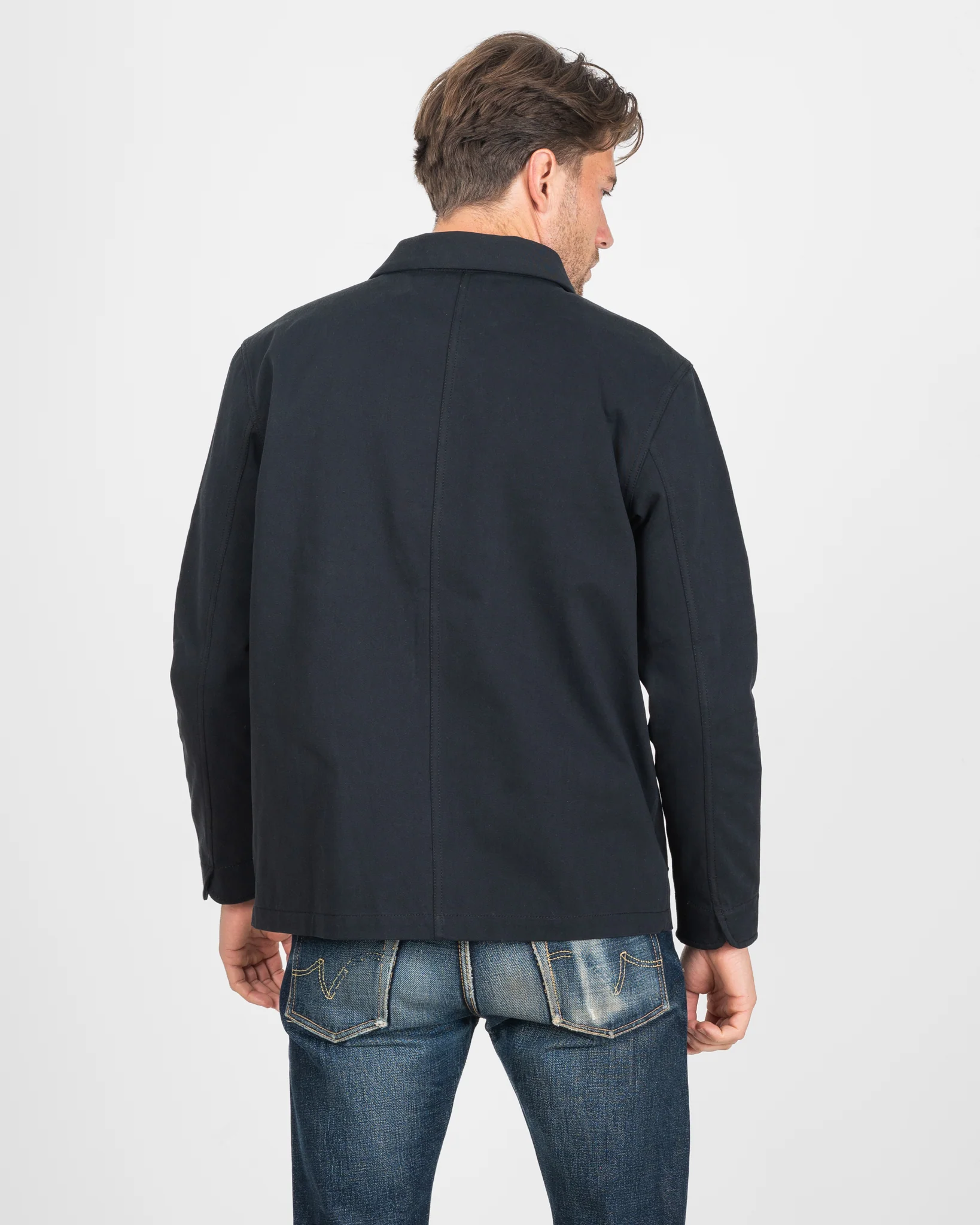 3308-stf-8oz-brushed-twill-chore-jacket-black-5.webp STF 8oz Brushed Twill Chore Jacket - Black