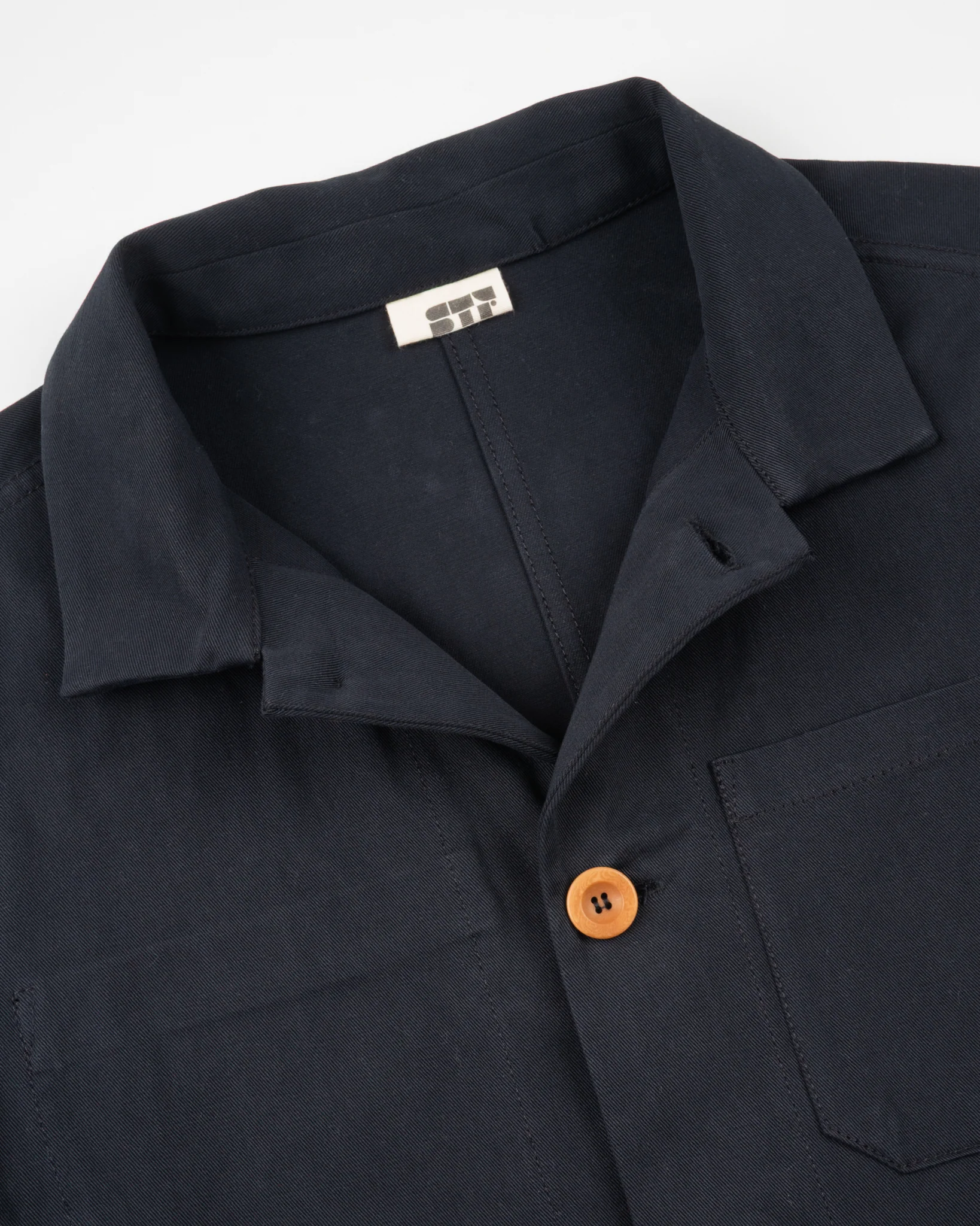 3308-stf-8oz-brushed-twill-chore-jacket-black-8.webp STF 8oz Brushed Twill Chore Jacket - Black