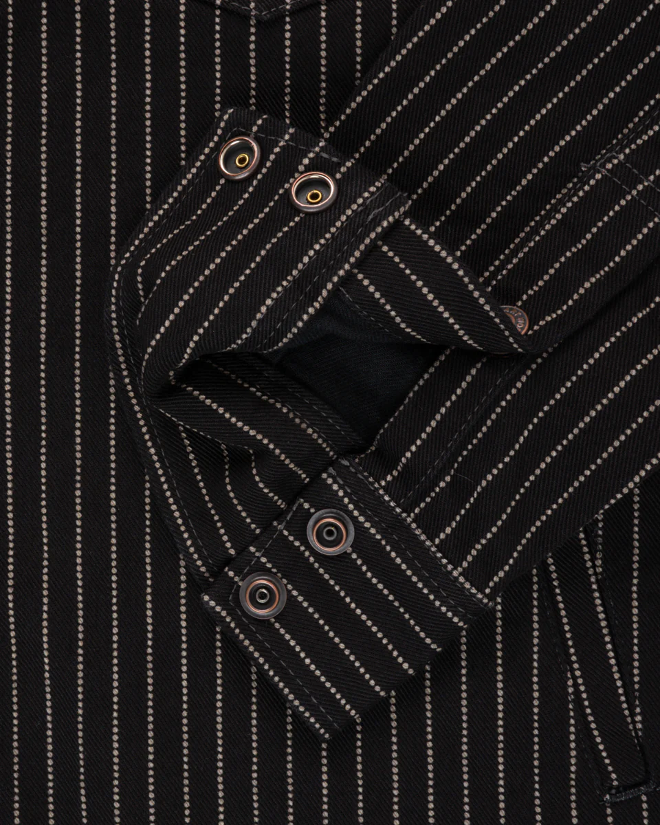 3395-12oz-wabash-cpo-shirt-black-8.webp 12oz Wabash CPO Shirt - Black