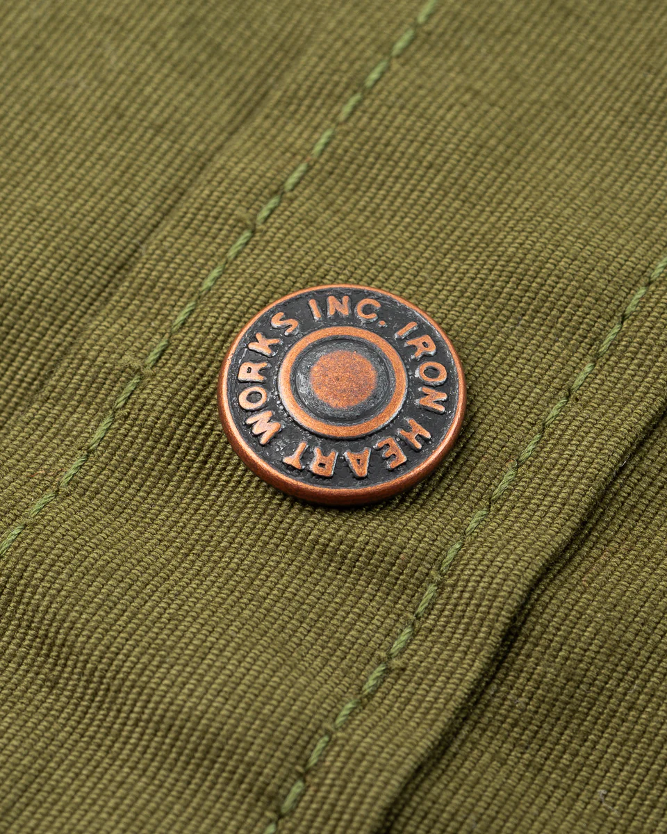 8oz Military Whipcord CPO Shirt - Olive