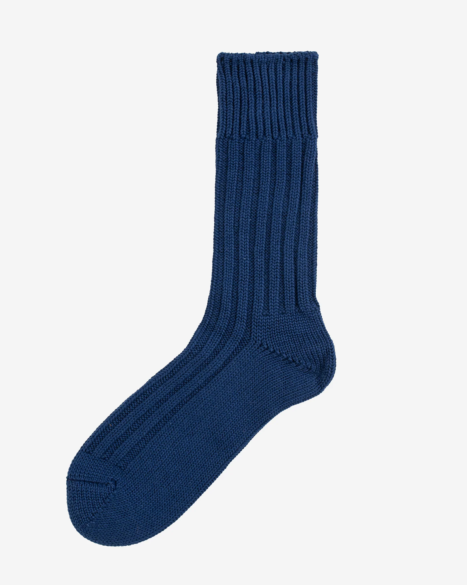 Decka Cased Heavyweight Plain Socks - Navy