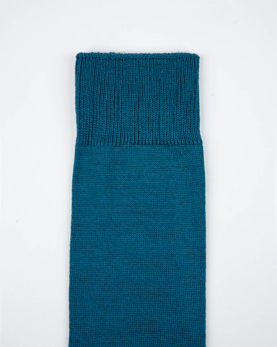 Decka Showatabé Giza Cotton Mercerized Socks - Blue
