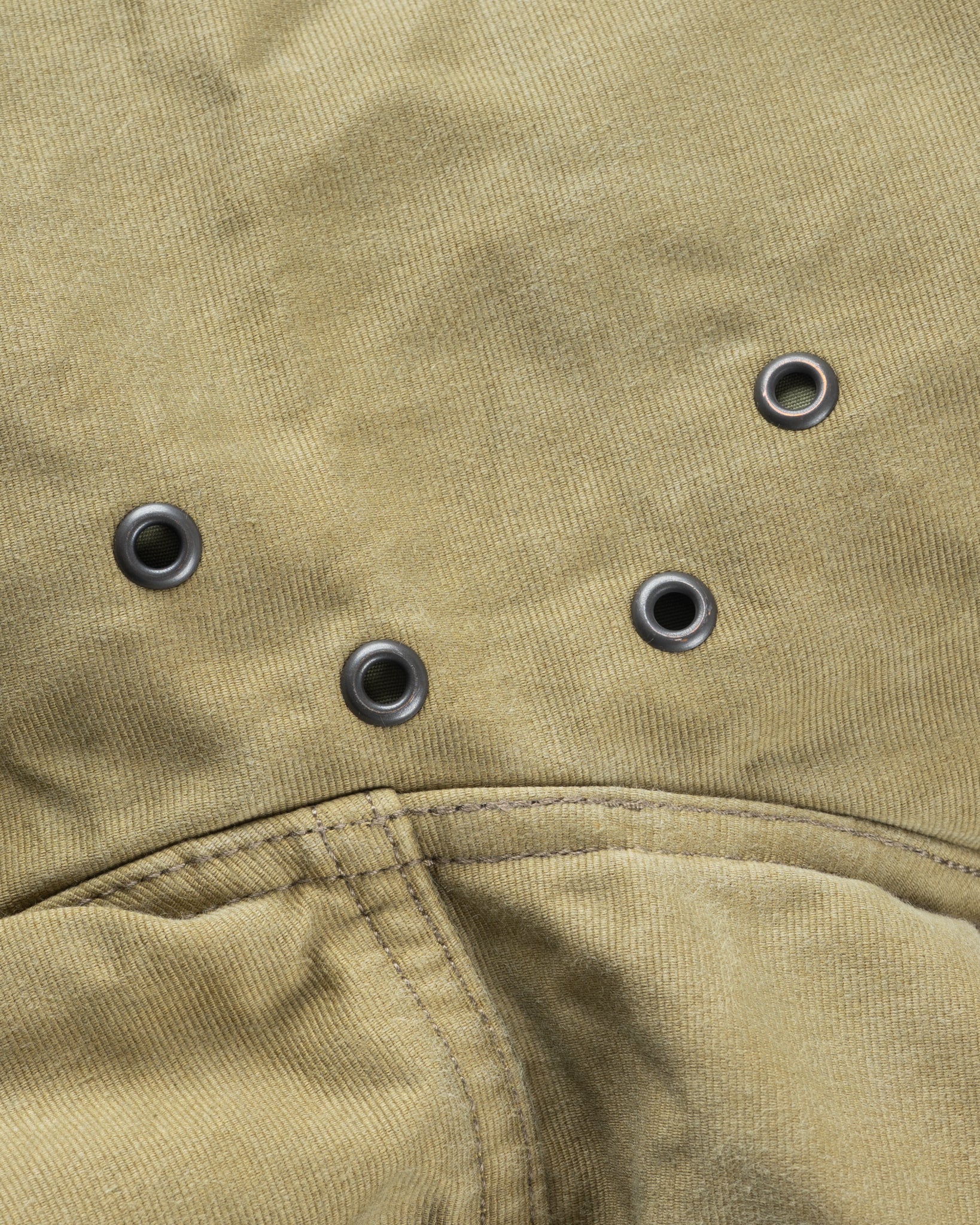 12oz Whipcord Lightweight N1 Deck Jacket - Khaki
