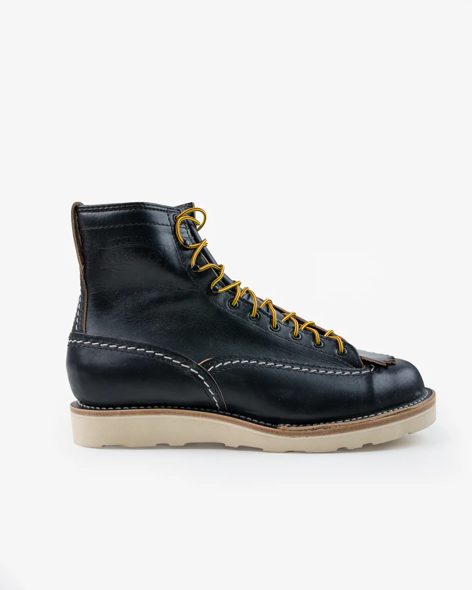 Iron Heart Int'l x Wesco® - 8" Jobmaster® Boot - Black CXL. The "Journeyman"