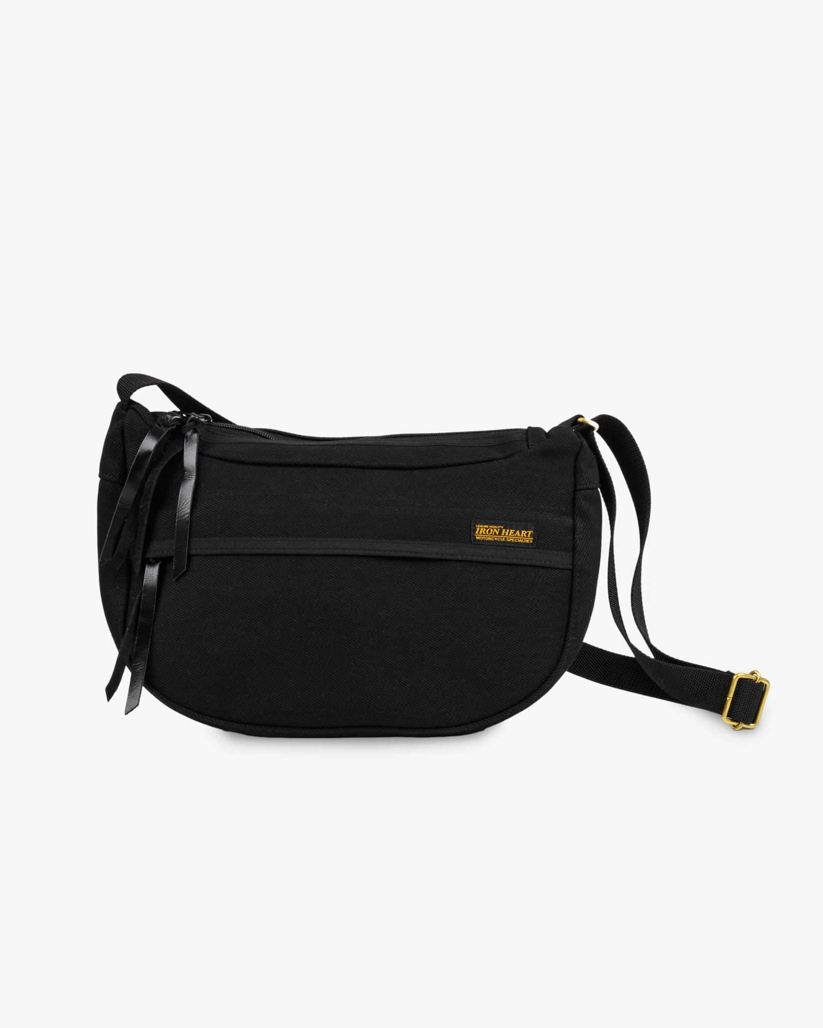 21oz Denim Small Shoulder Bag - Black