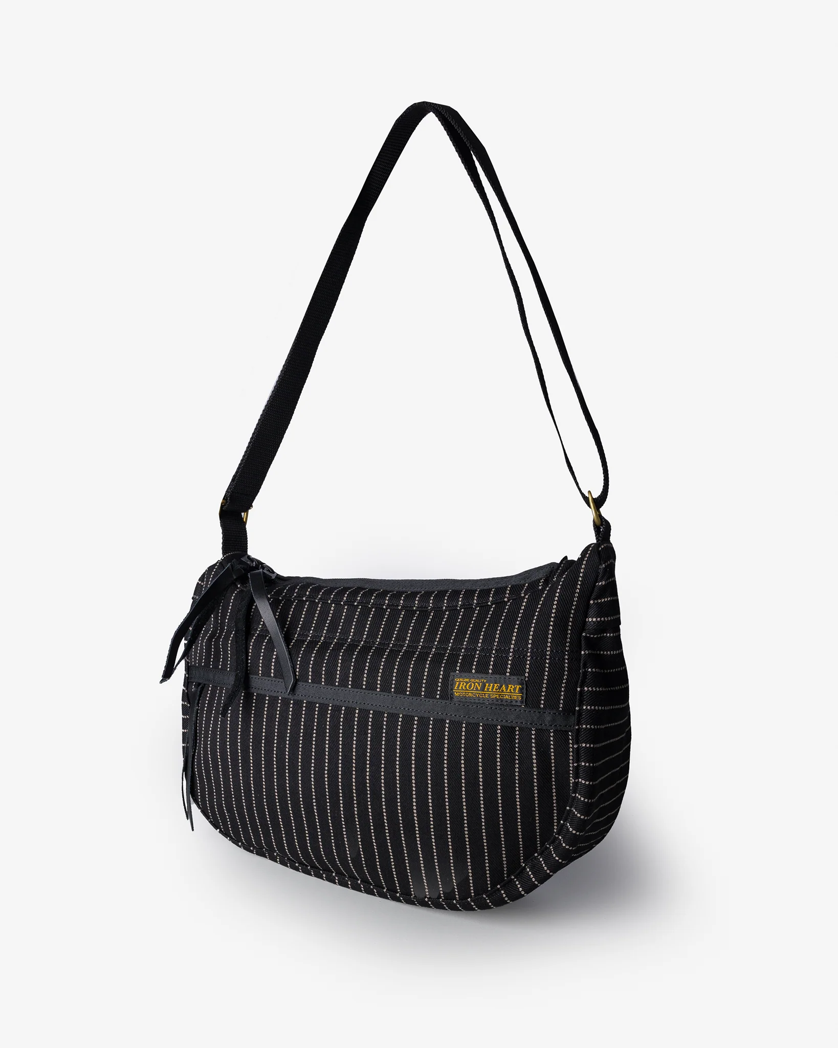 12oz Wabash Small Shoulder Bag - Black