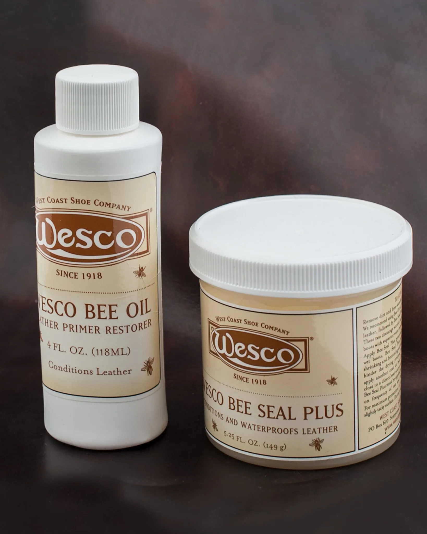 Wesco® Boot Dressings - Bee Oil/Bee Seal Plus