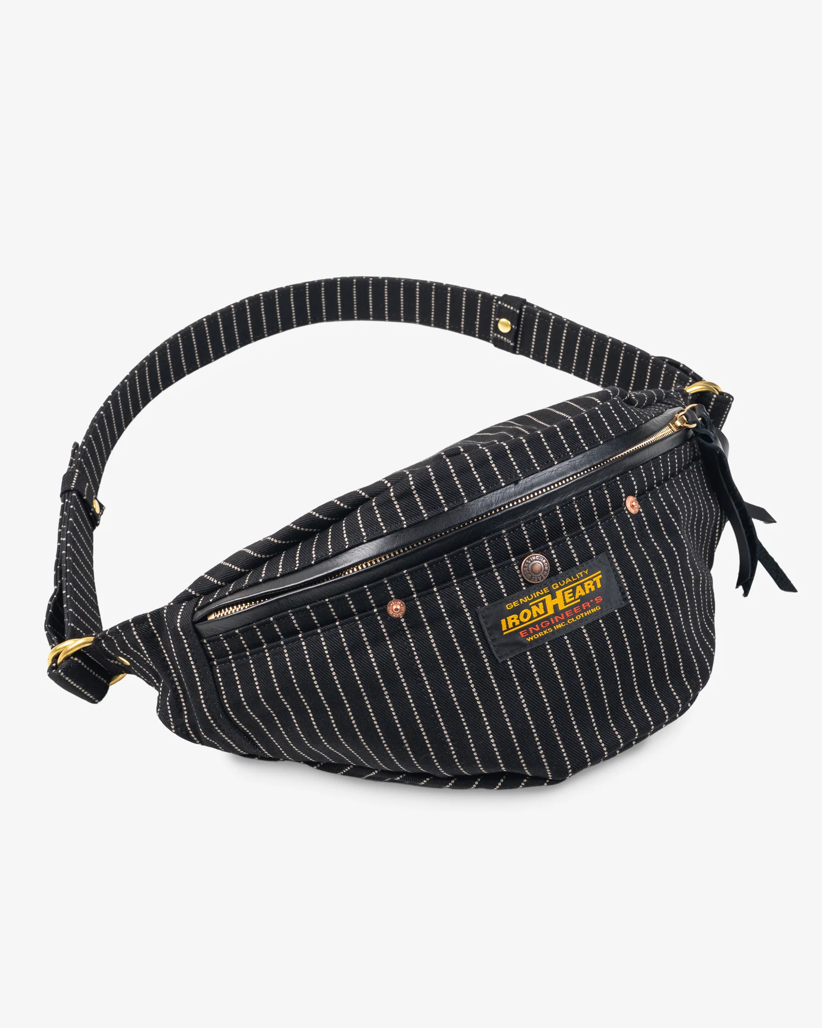 12oz Wabash Waist Bag - Black