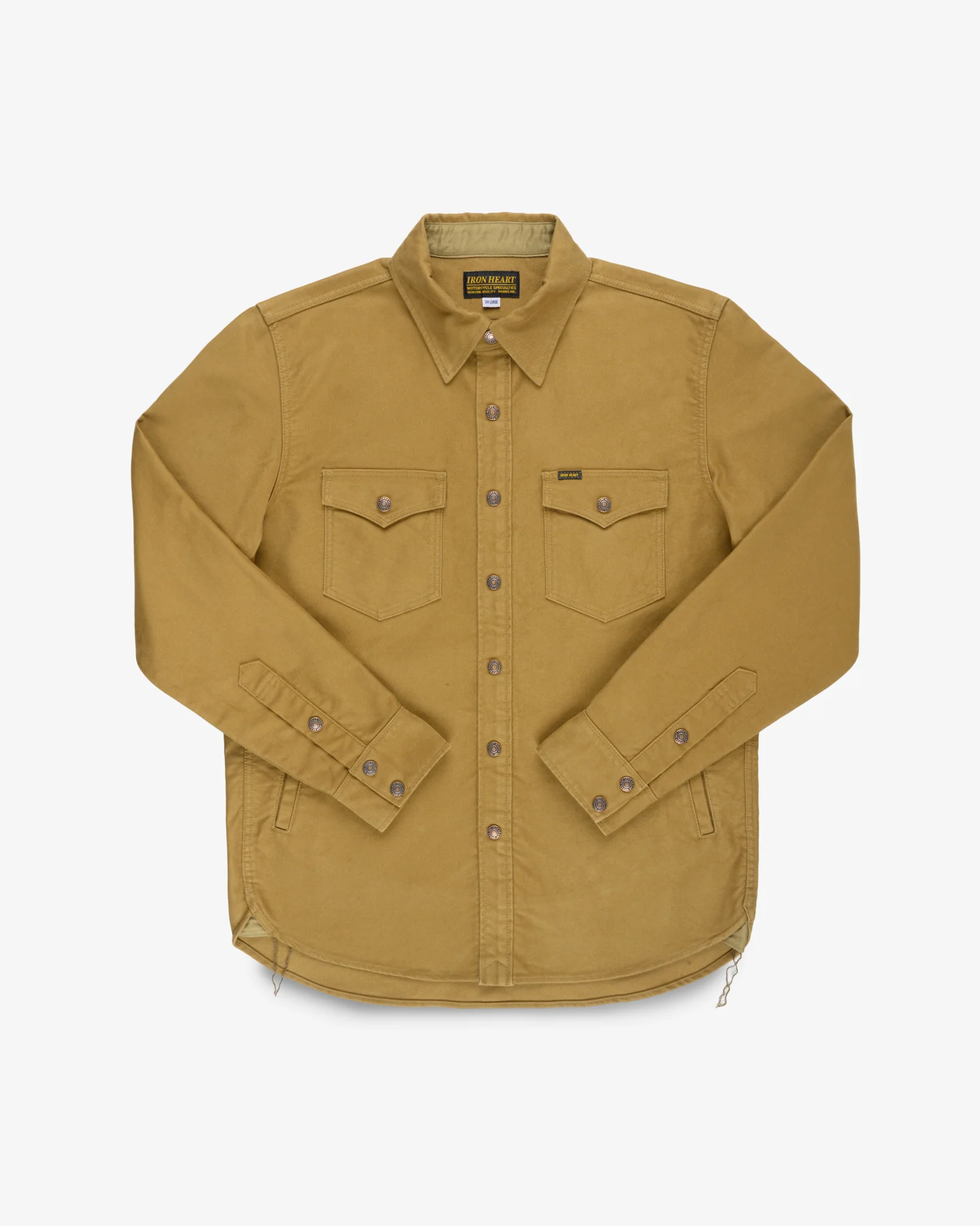 Heavy Moleskin CPO Shirt - Camel