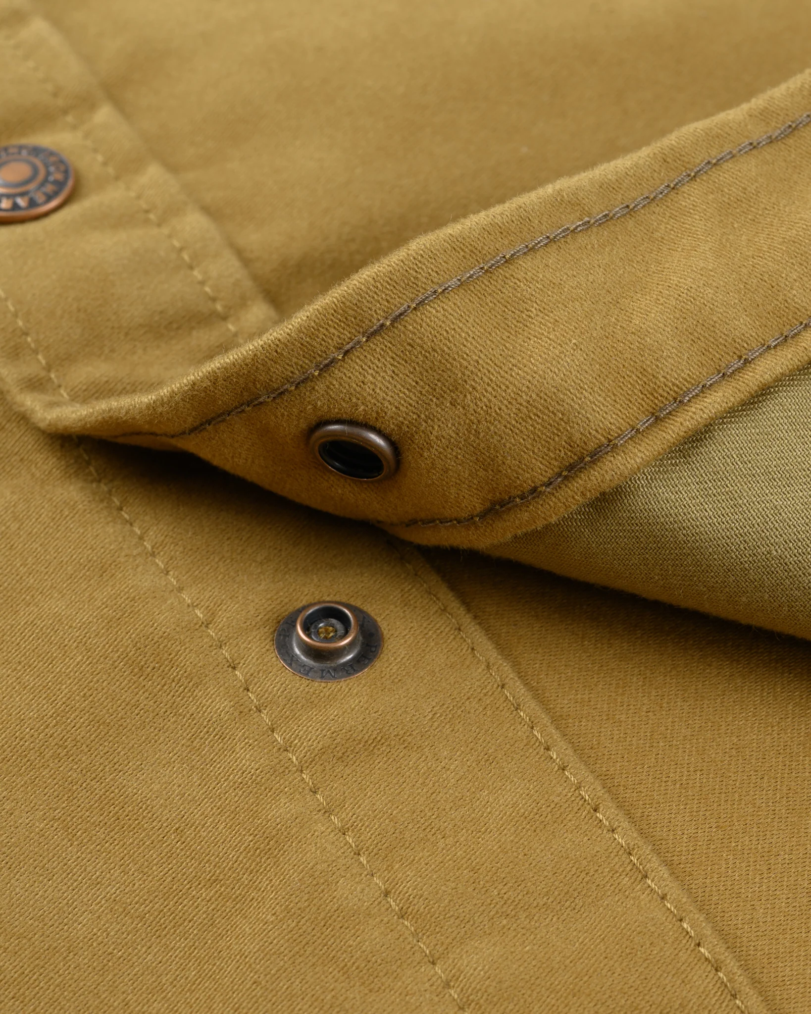 Heavy Moleskin CPO Shirt - Camel