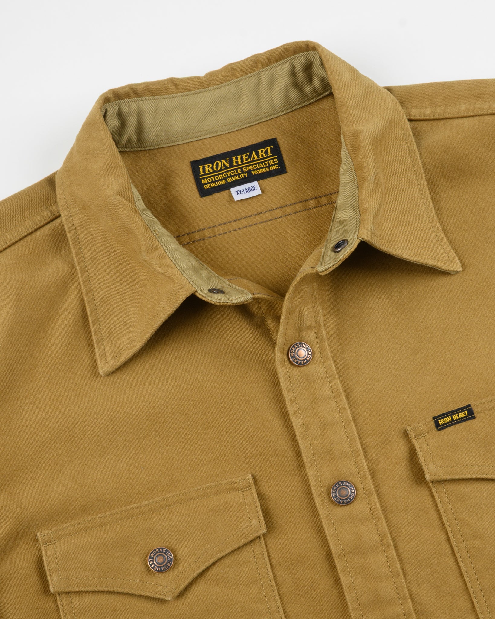 Heavy Moleskin CPO Shirt - Camel