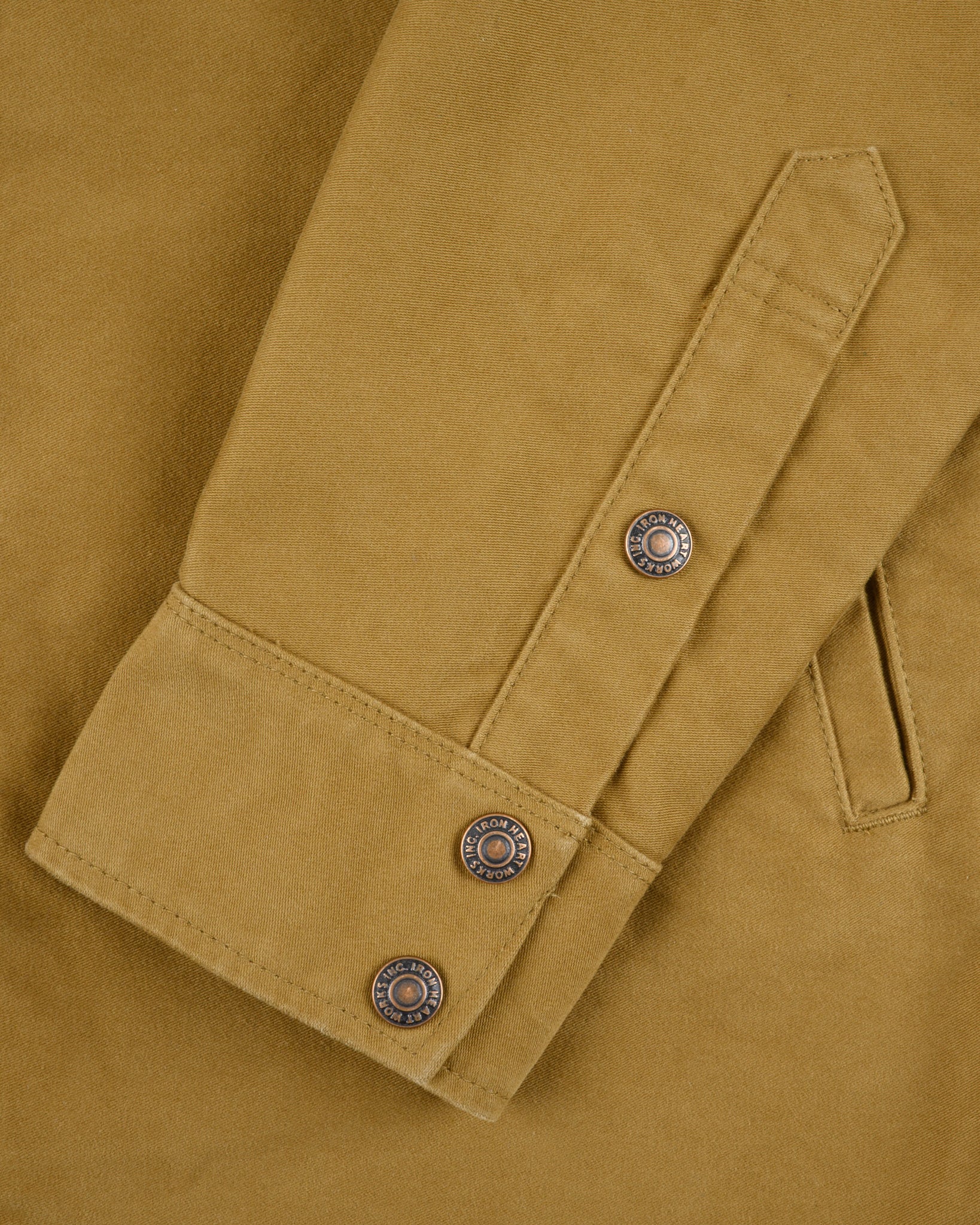 Heavy Moleskin CPO Shirt - Camel