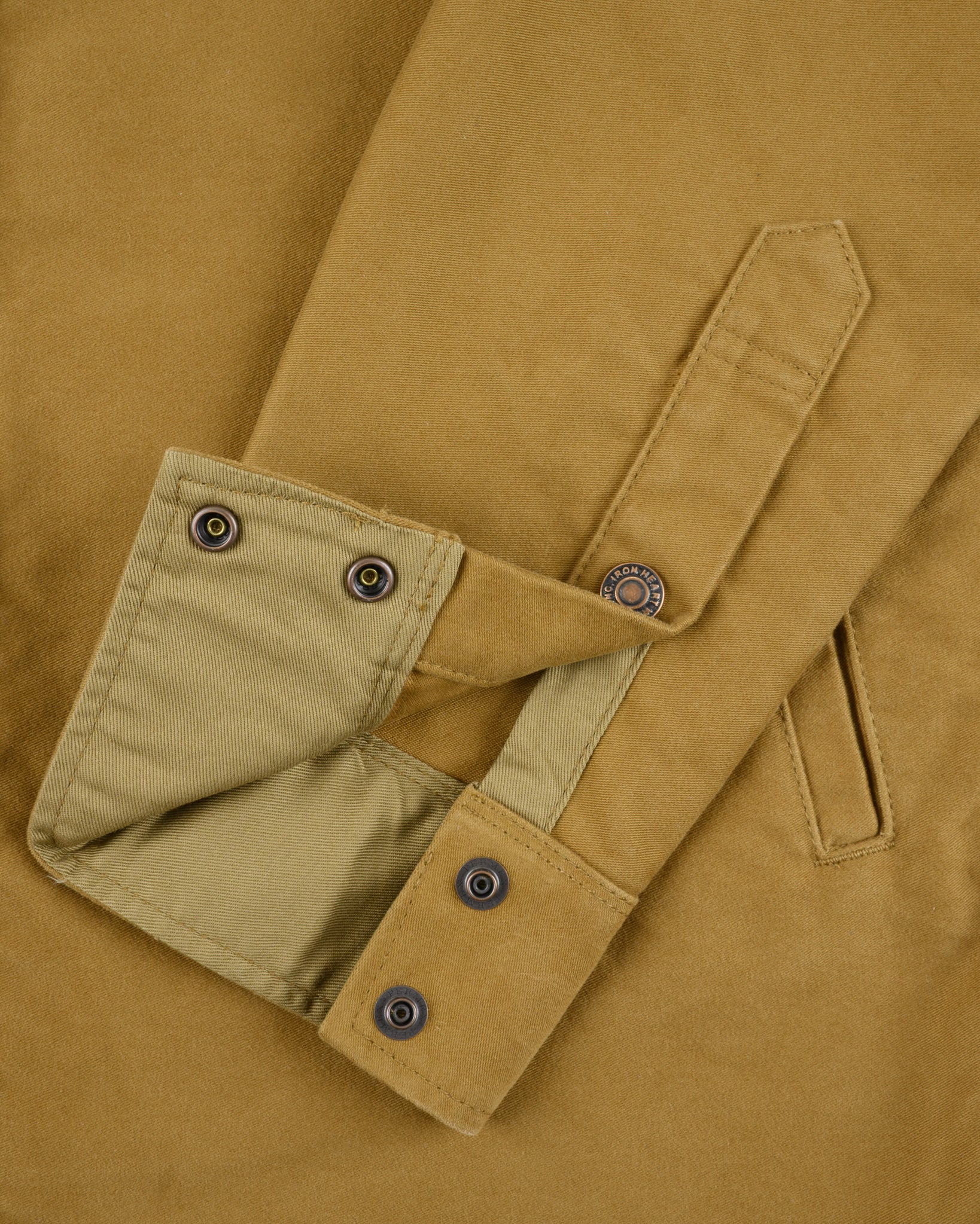 Heavy Moleskin CPO Shirt - Camel