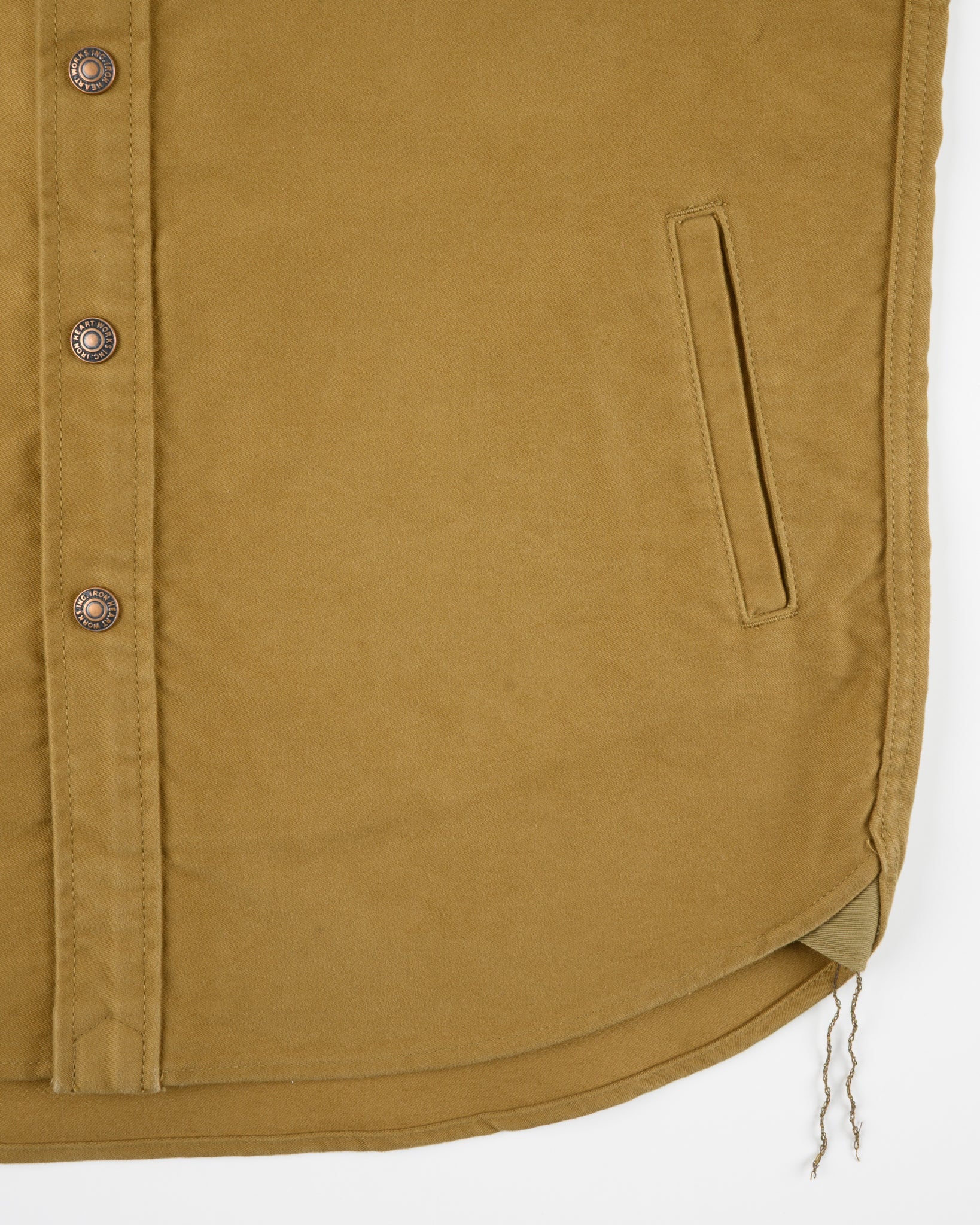 Heavy Moleskin CPO Shirt - Camel