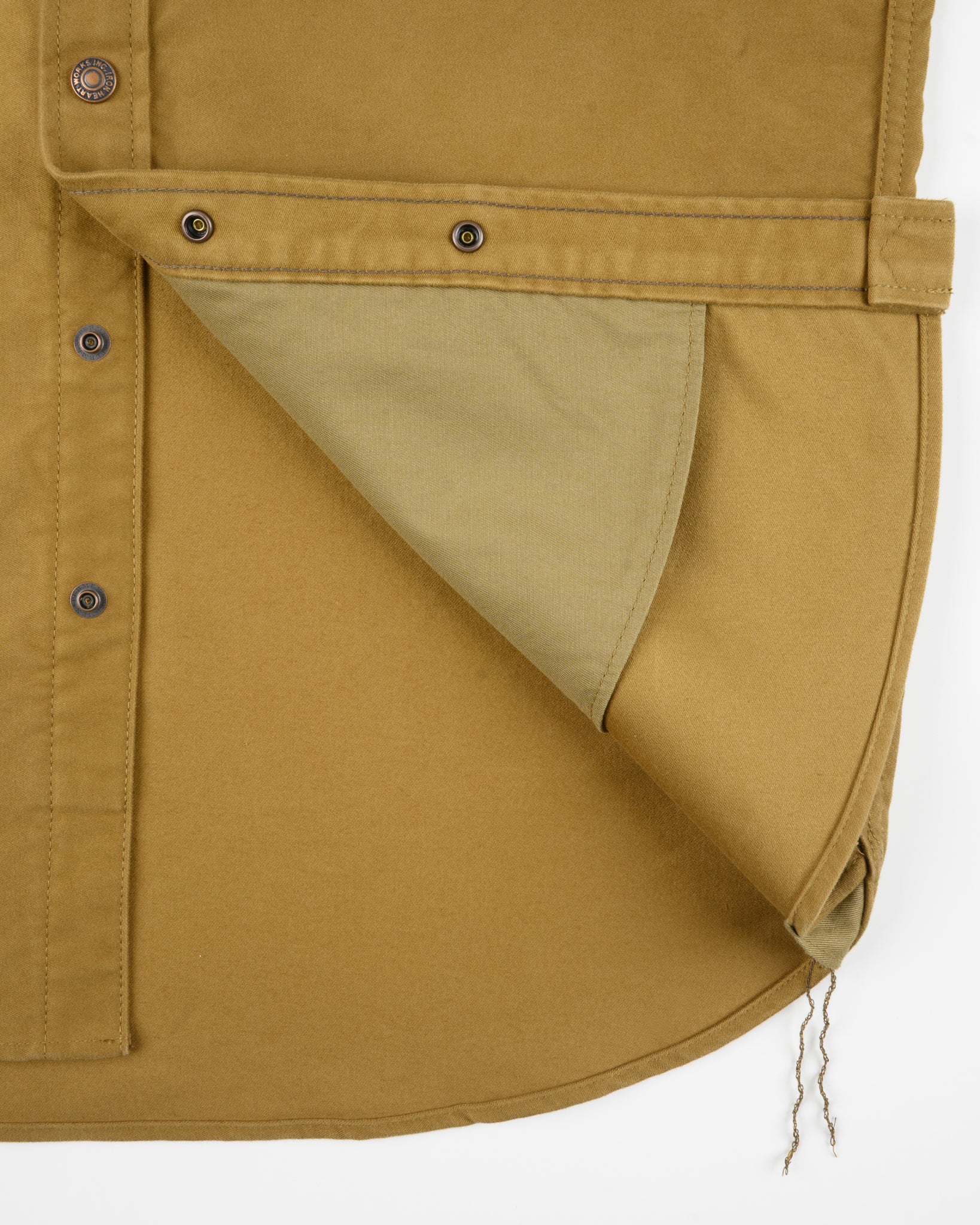 Heavy Moleskin CPO Shirt - Camel