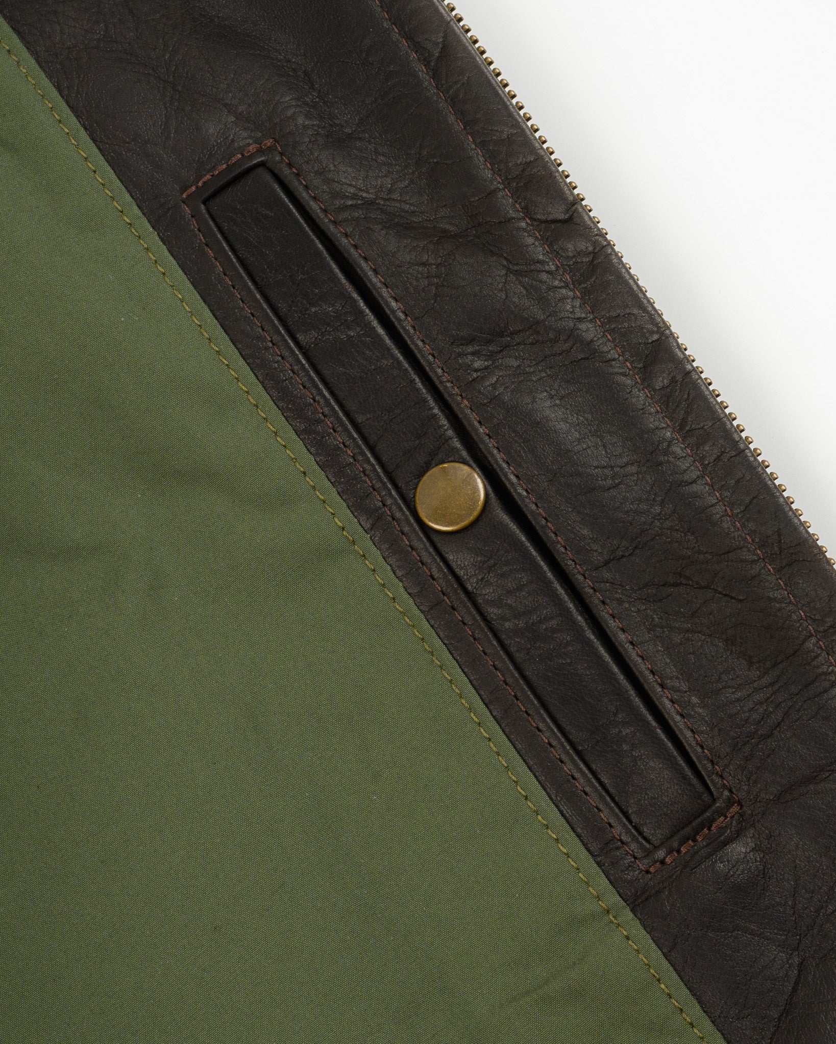 Iron Heart x Simmons Bilt Blattwerk Work Jacket - Brown