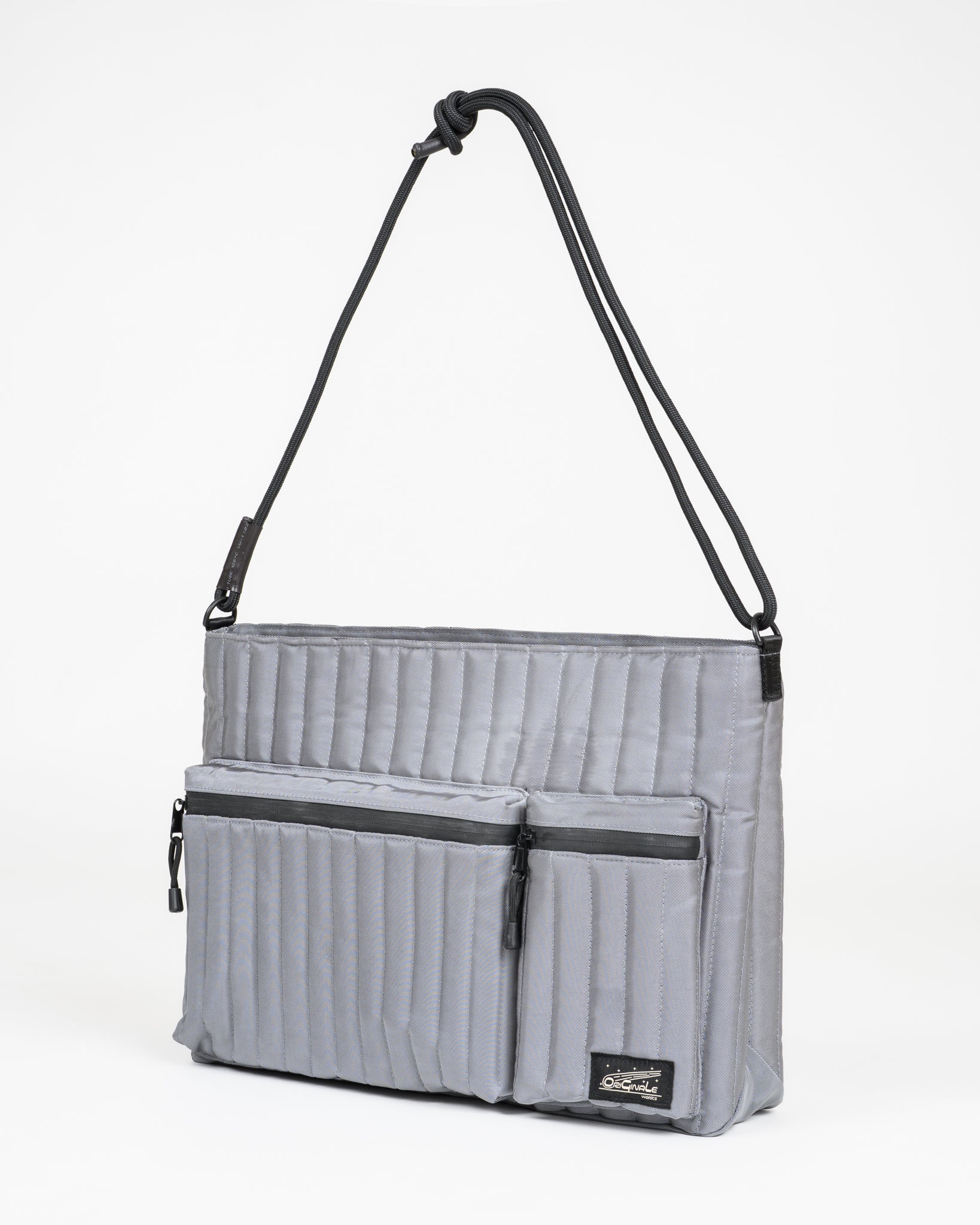 464-ogl-originale-tech-material-max-millie-bag-silver-1.jpg OGL Originale Tech Material Max Millie Bag - Silver