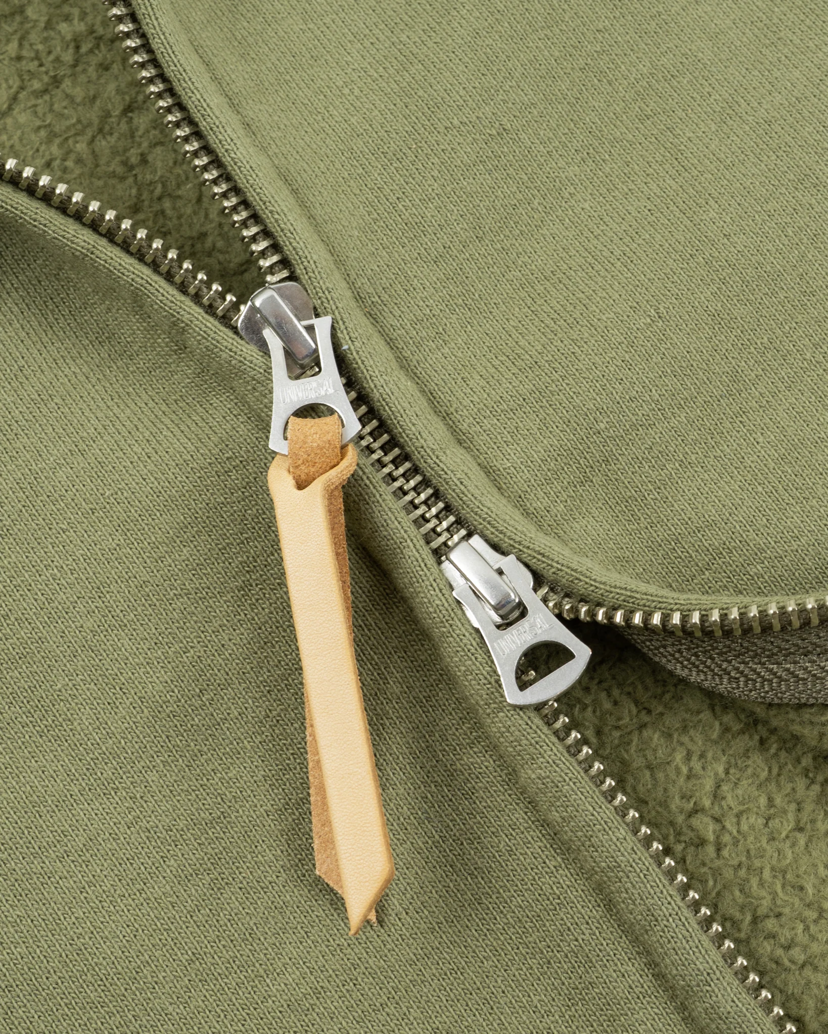 4784-14oz-ultra-heavyweight-loopwheel-cotton-zip-up-hoodie-olive-12.webp 14oz Ultra Heavyweight Loopwheel Cotton Zip Up Hoodie - Olive