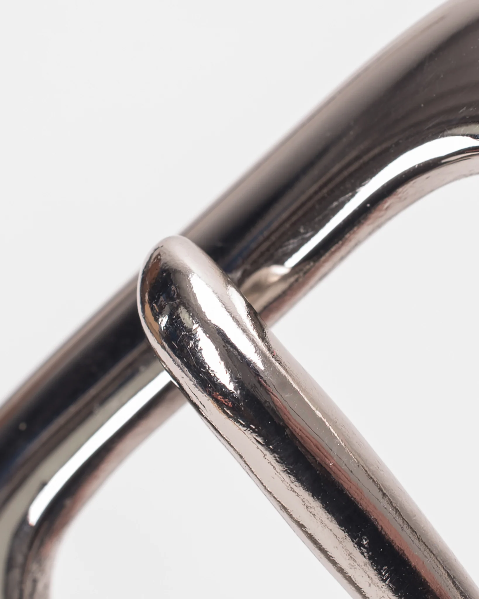 Heavy Duty "Tochigi" Leather Belt with Nickel Plated Garrison Buckle - Black