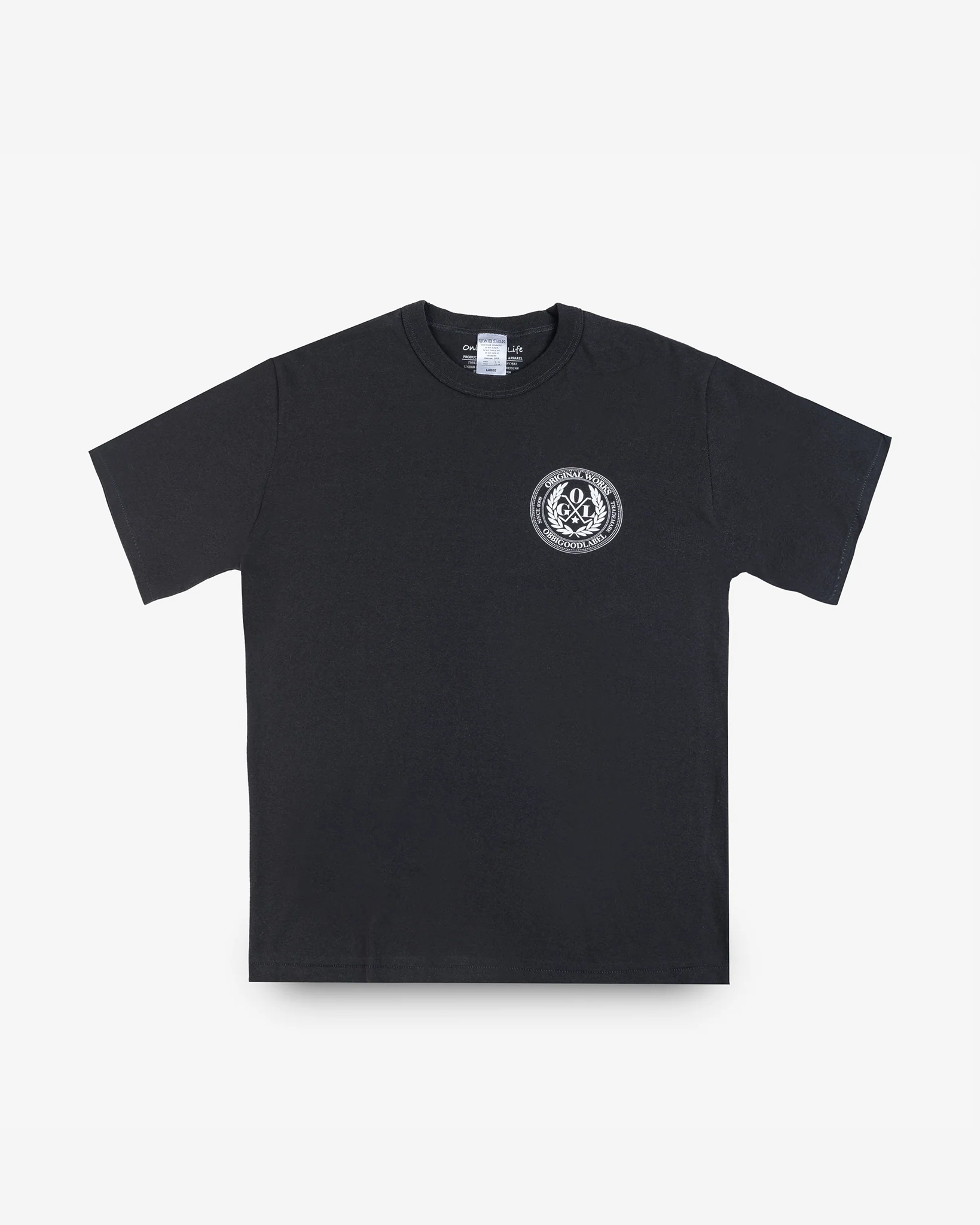 4937-ogl-6.2oz-ringspun-t-shirt-silkscreen-printed-fly-me-to-the-moon-charcoal-1.webp OGL 6.2oz Ringspun T-shirt - Silkscreen Printed 'Fly Me To The Moon' - Charcoal