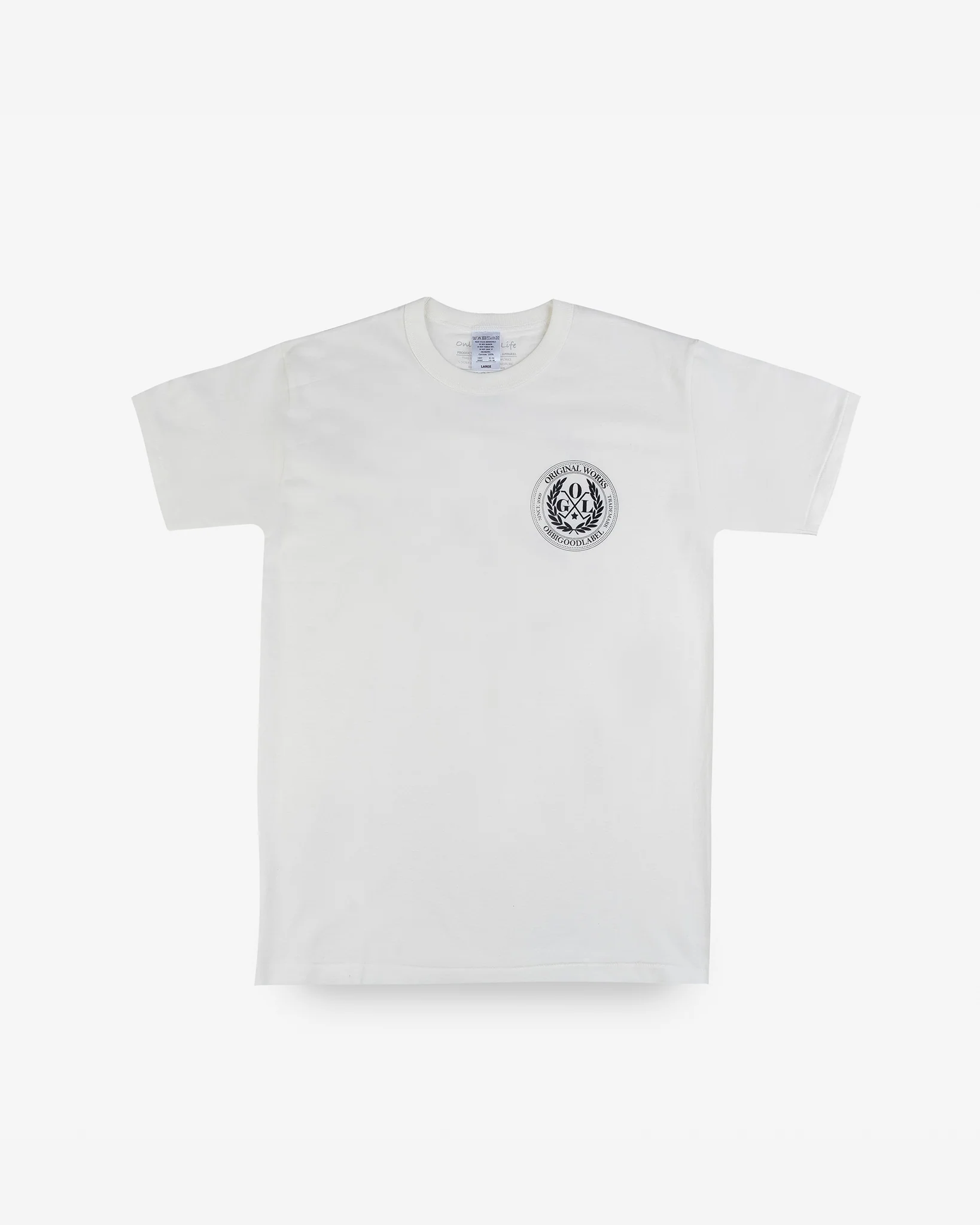 4942-ogl-6.2oz-ringspun-t-shirt-silkscreen-printed-fly-me-to-the-moon-cream-1.webp OGL 6.2oz Ringspun T-shirt - Silkscreen Printed 'Fly Me To The Moon' - Cream