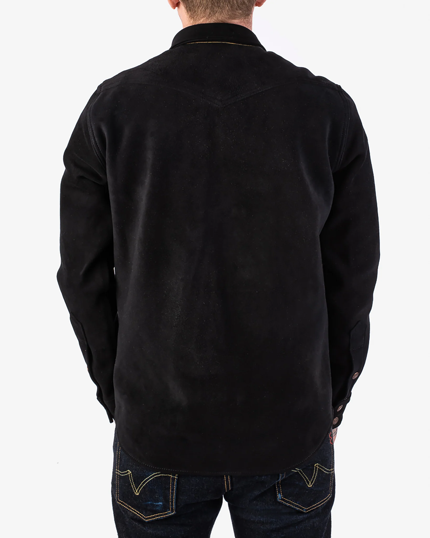 4985-deerskin-western-shirt-the-big-buck-black-version-1-4.webp Deerskin Western Shirt "The Big Buck" - Black (Version 1)