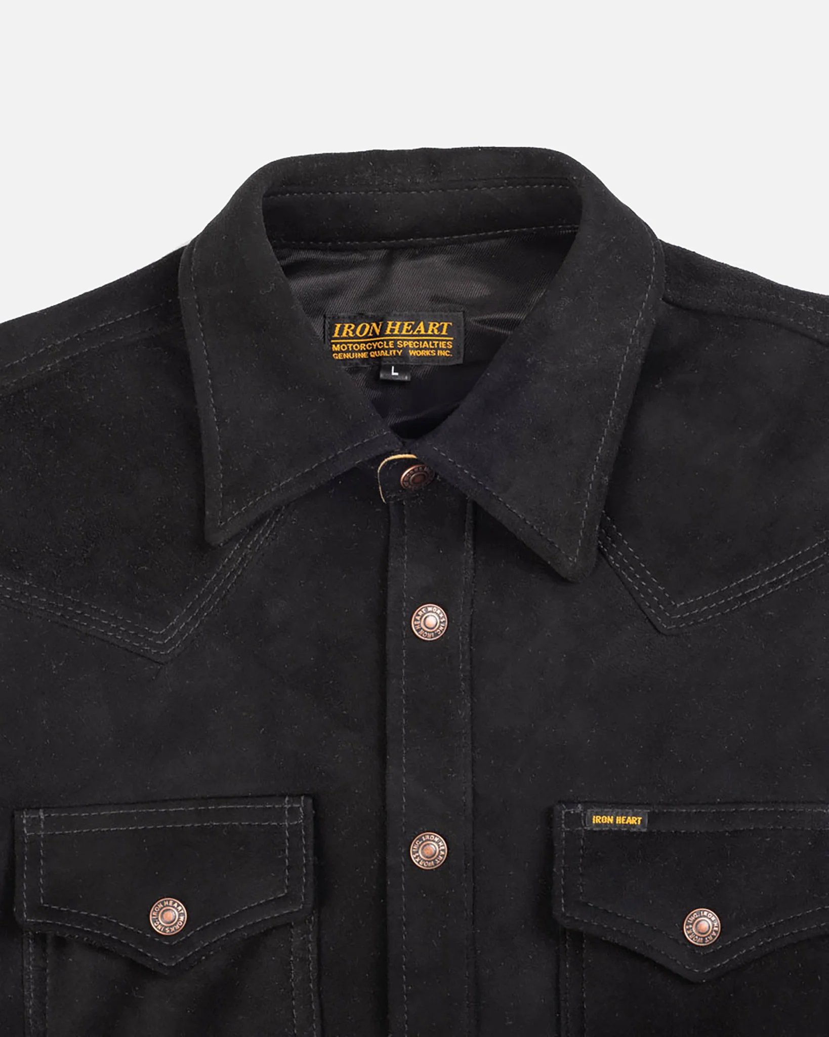4985-deerskin-western-shirt-the-big-buck-black-version-1-7.webp Deerskin Western Shirt "The Big Buck" - Black (Version 1)