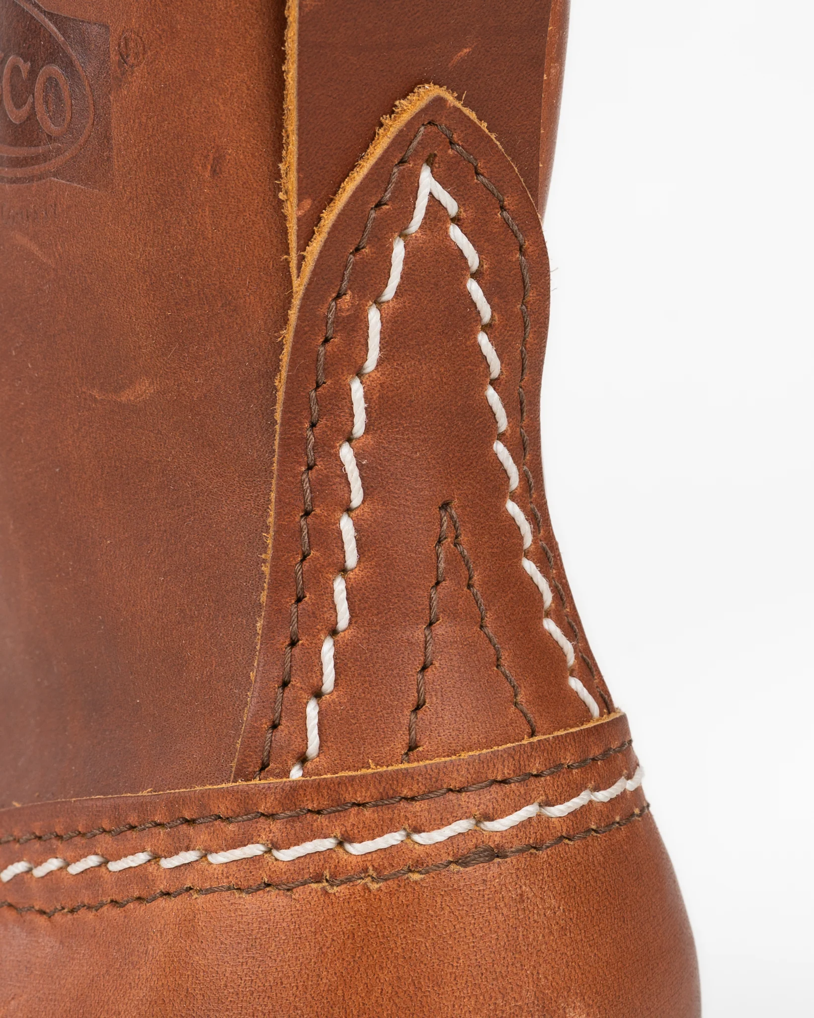 Iron Heart Int'l x Wesco® - 8" Domain Jobmaster® Boot - British Tan. The "Journeyman"
