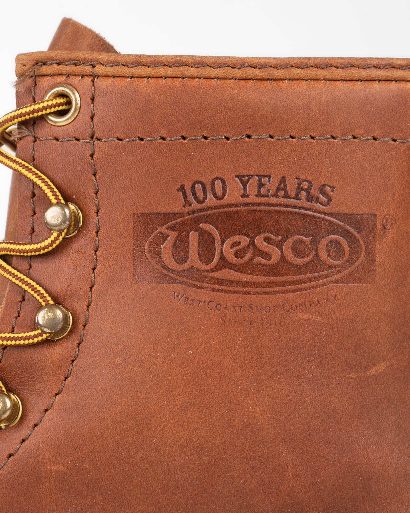 Iron Heart Int'l x Wesco® - 8" Domain Jobmaster® Boot - British Tan. The "Journeyman"