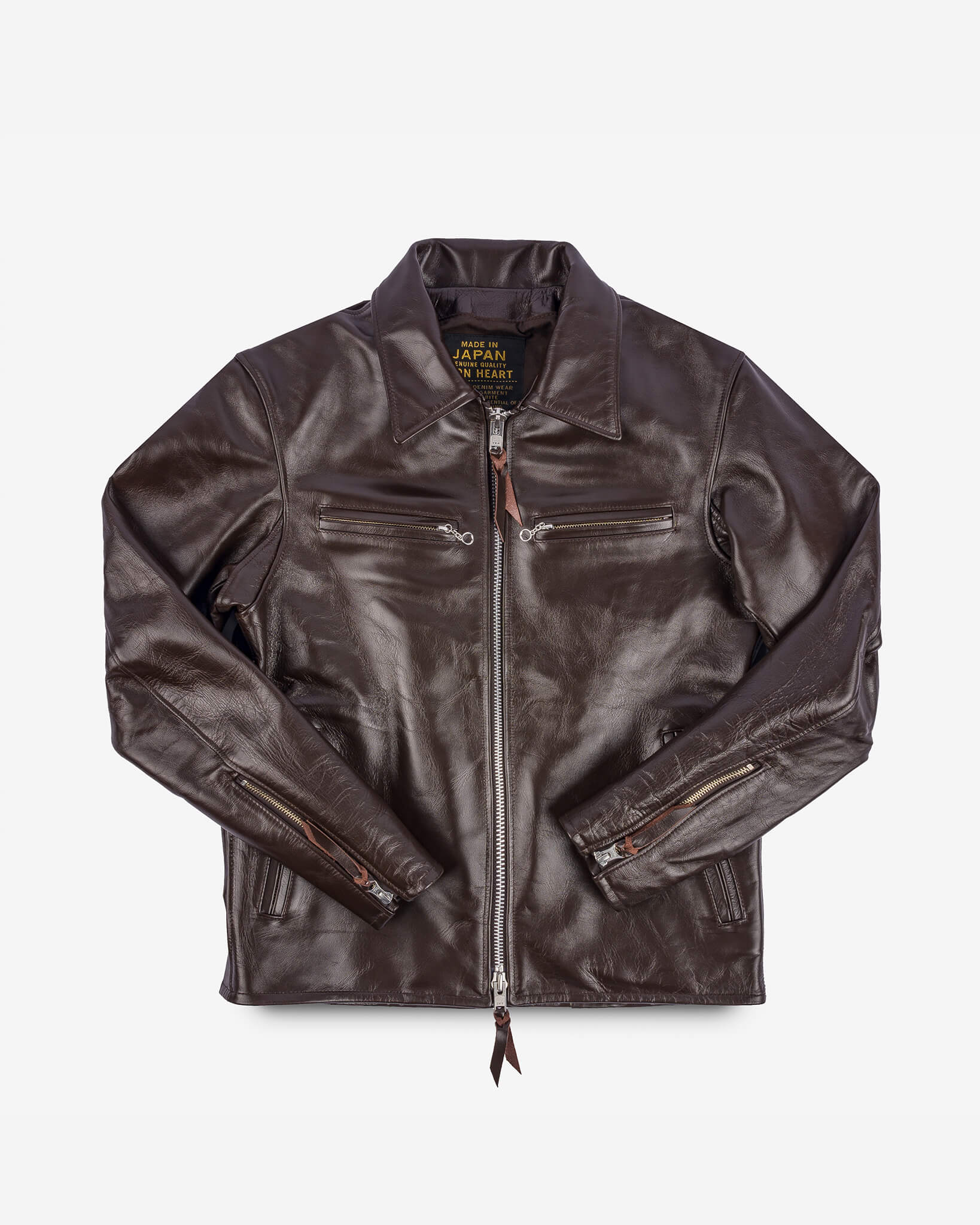 Japanese Horsehide Rider's Jacket - Brown